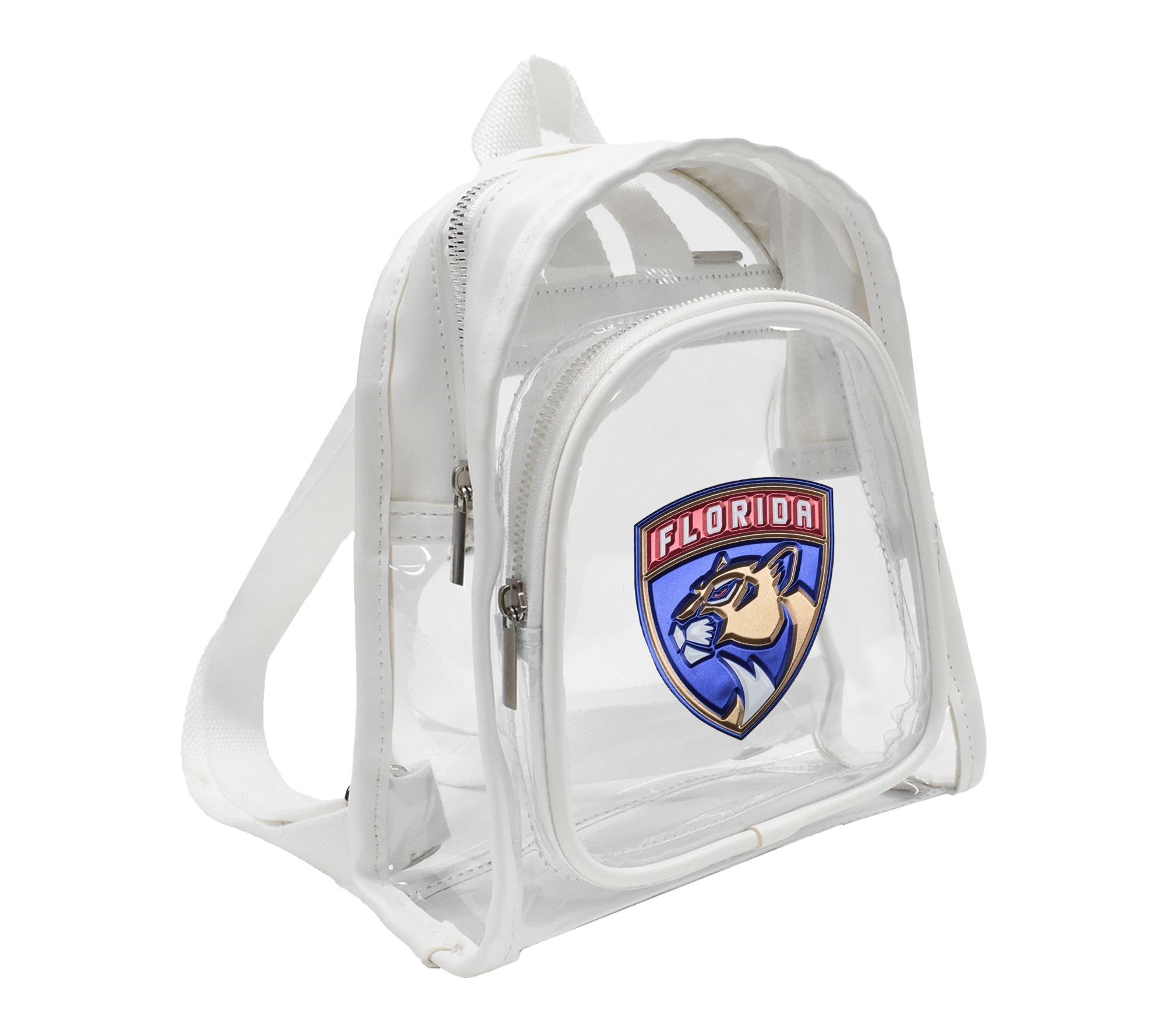 Littlearth NHL 3D Logo Clear Mini Backpack