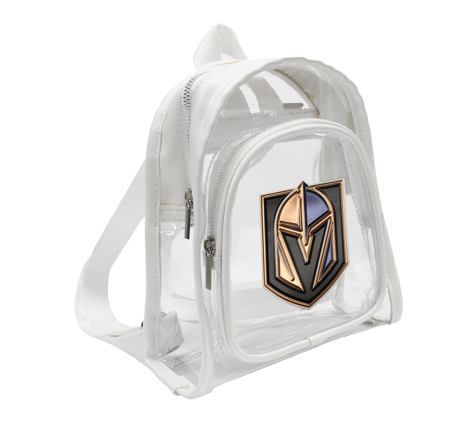 Littlearth NHL 3D Logo Clear Mini Backpack