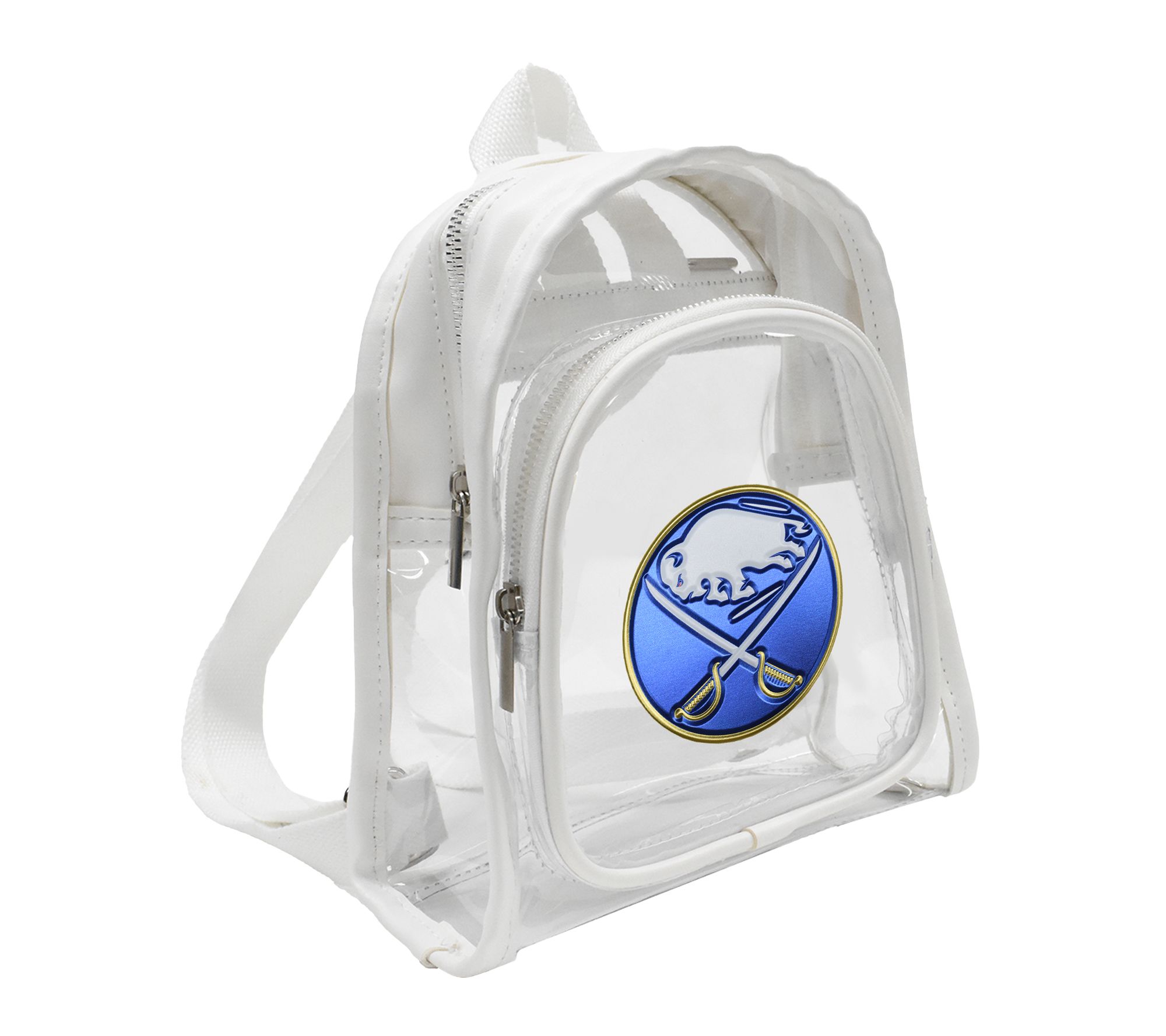 Littlearth NHL 3D Logo Clear Mini Backpack