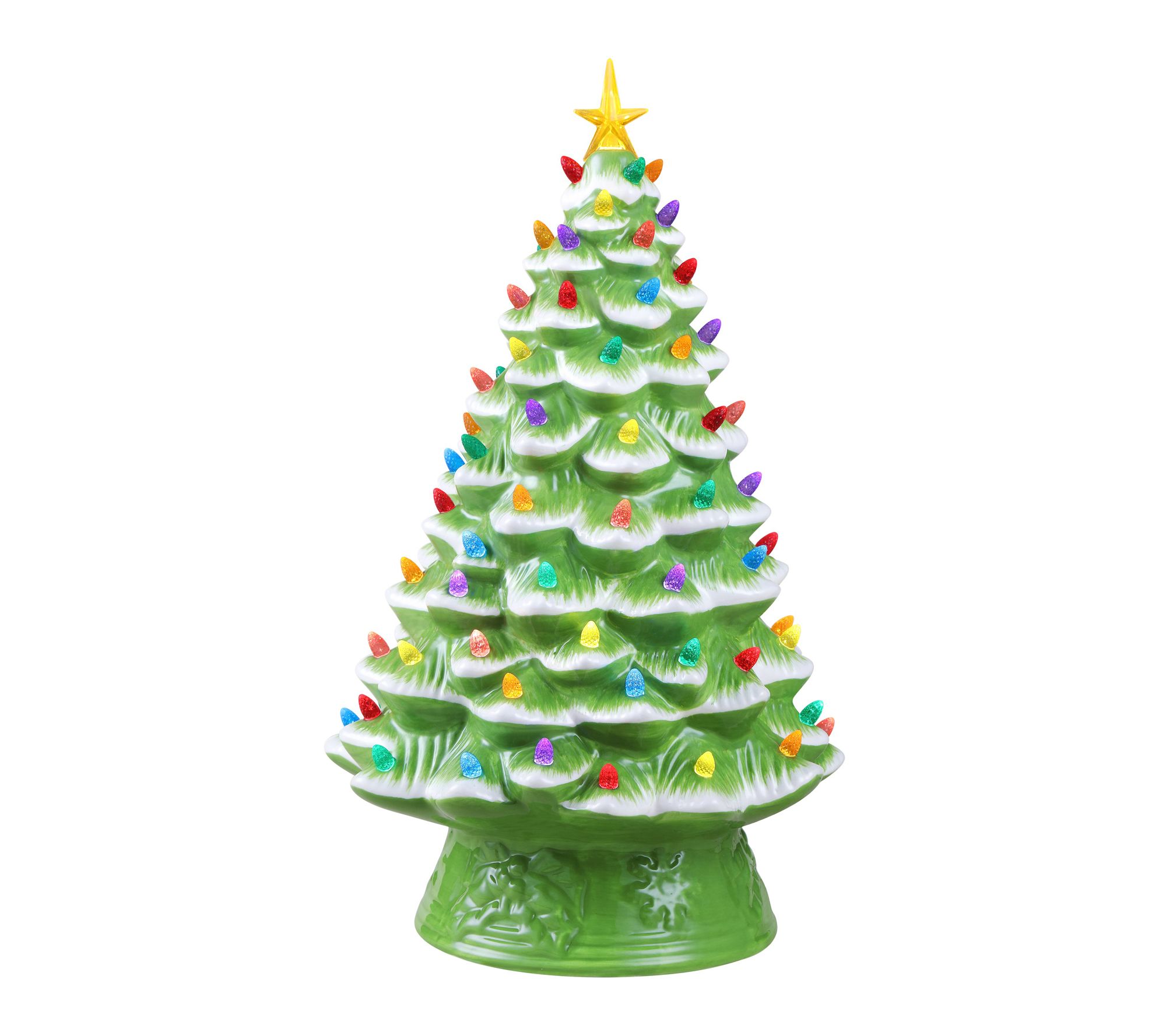 Mr. Christmas 18 in. Nostalgic Ceramic Tree