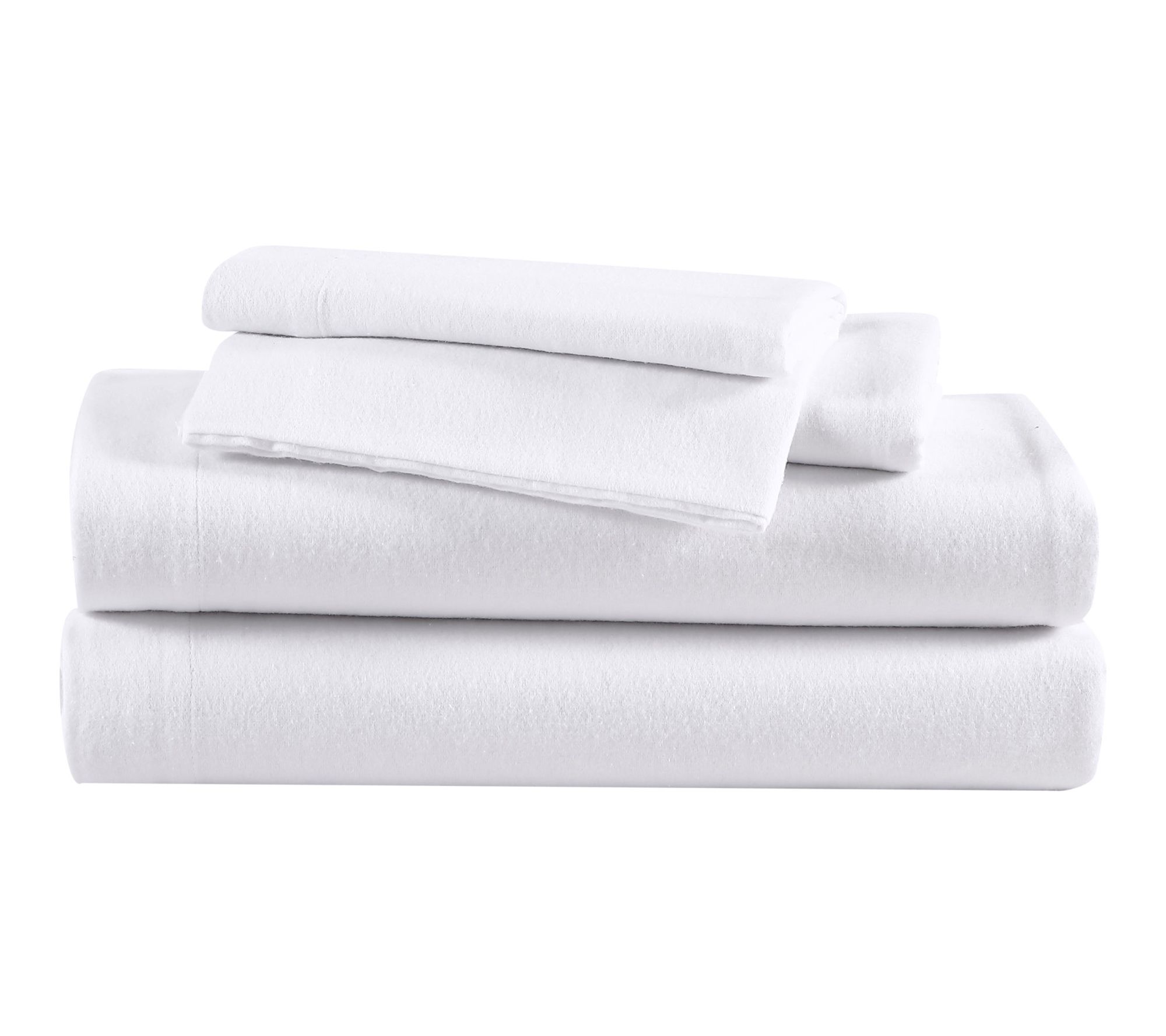 Eddie Bauer Solid White Cotton King Sheet Set