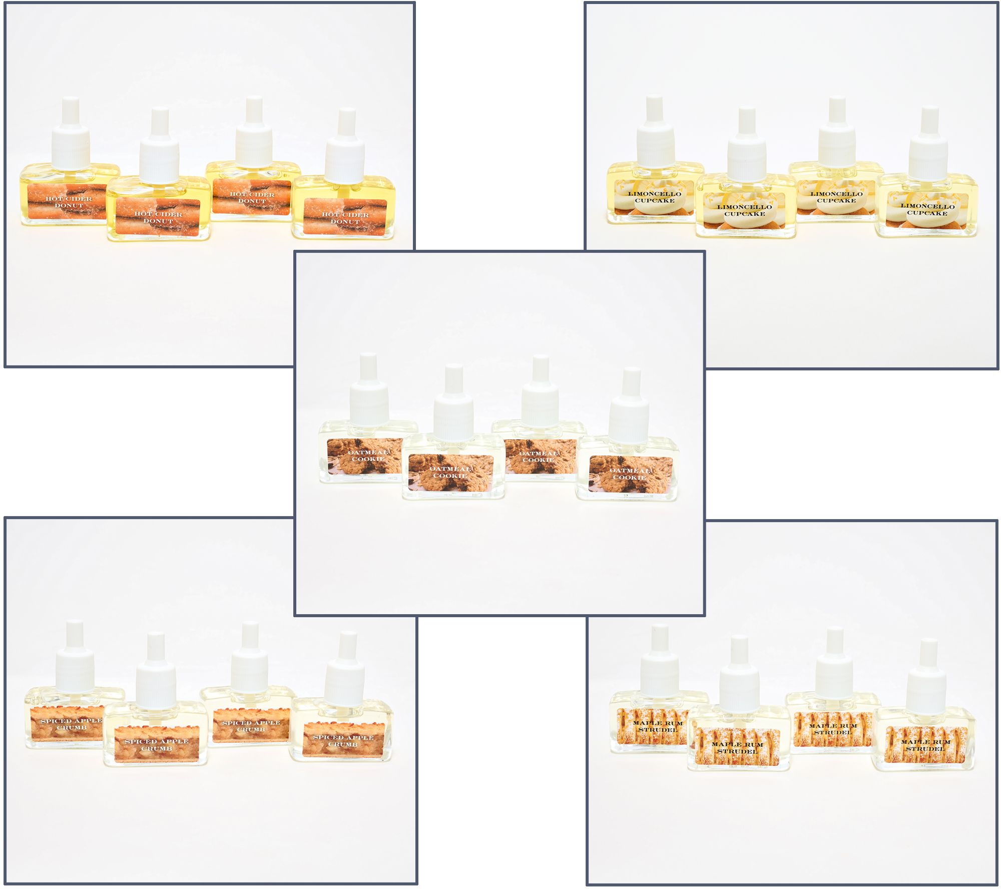 HomeWorx by Slatkin + Co. S/4 Sweet Treat Diffuser Oils