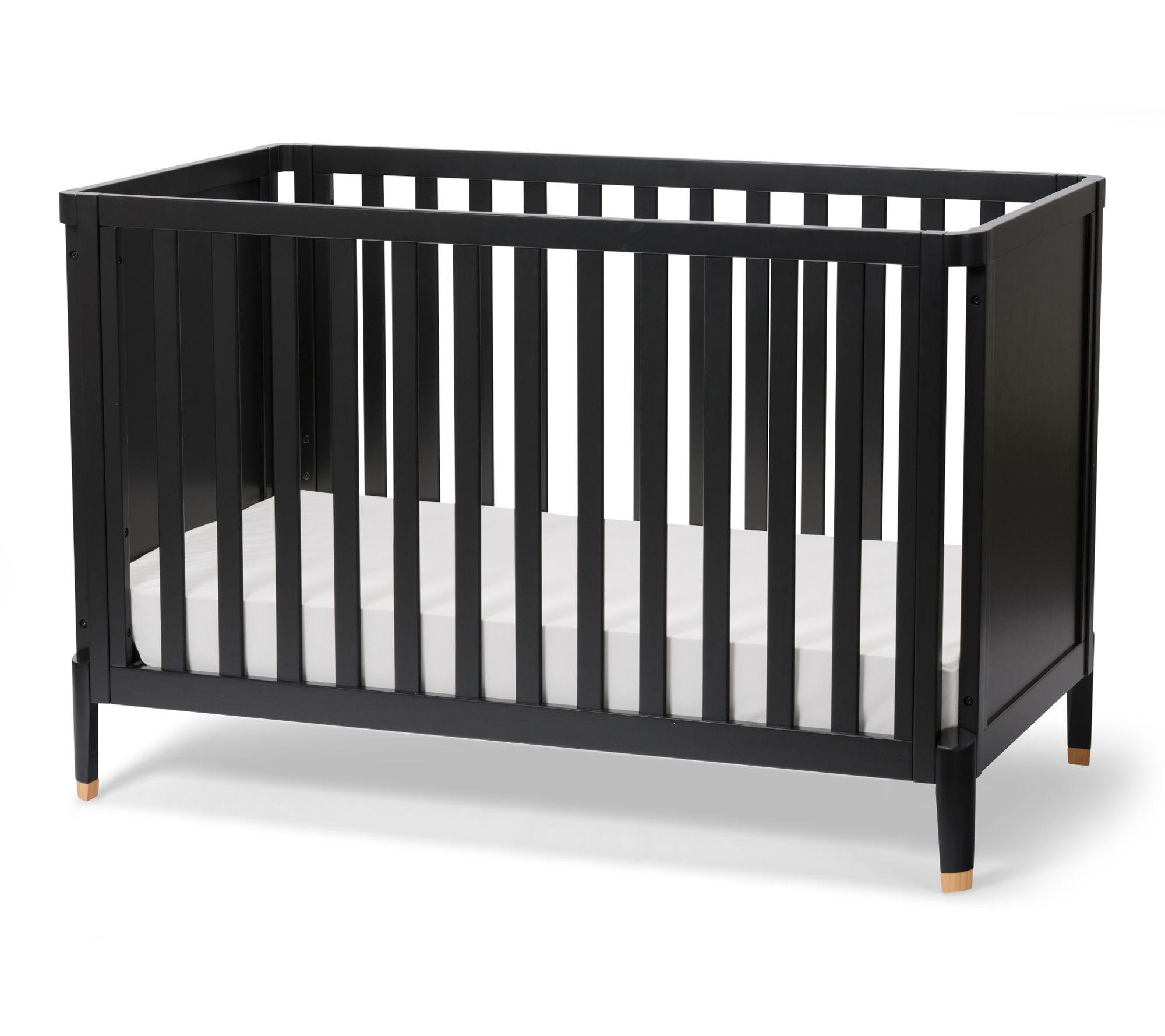 Little Seeds Aster Island Crib in Black