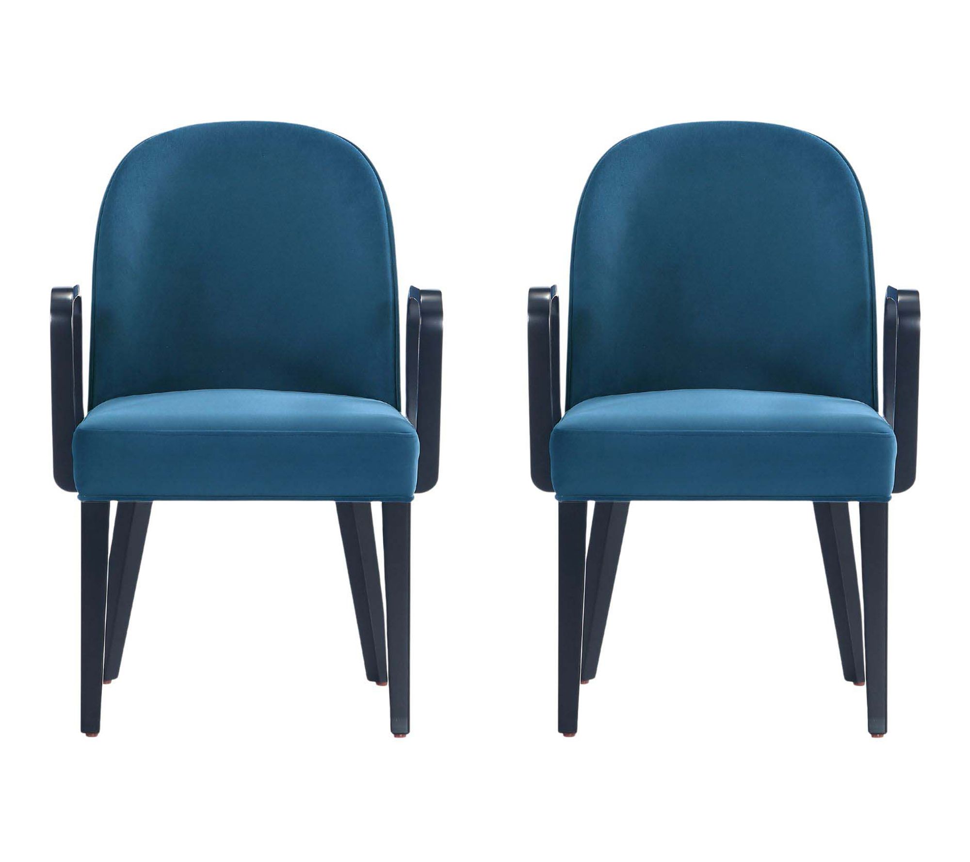 Manhattan Comfort Hillman Upholstered Armchair- Set of 2