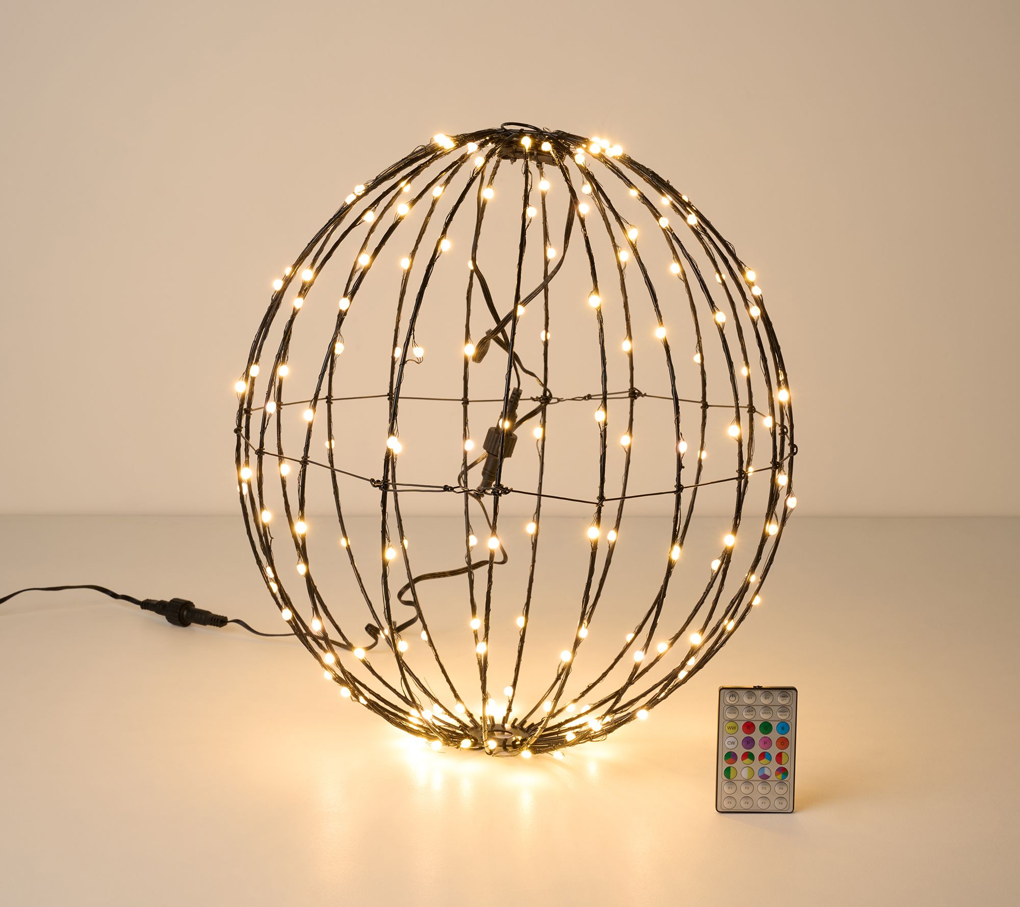 Bethlehem Lights Indoor/Outdoor 16" Color Prism LED Sphere