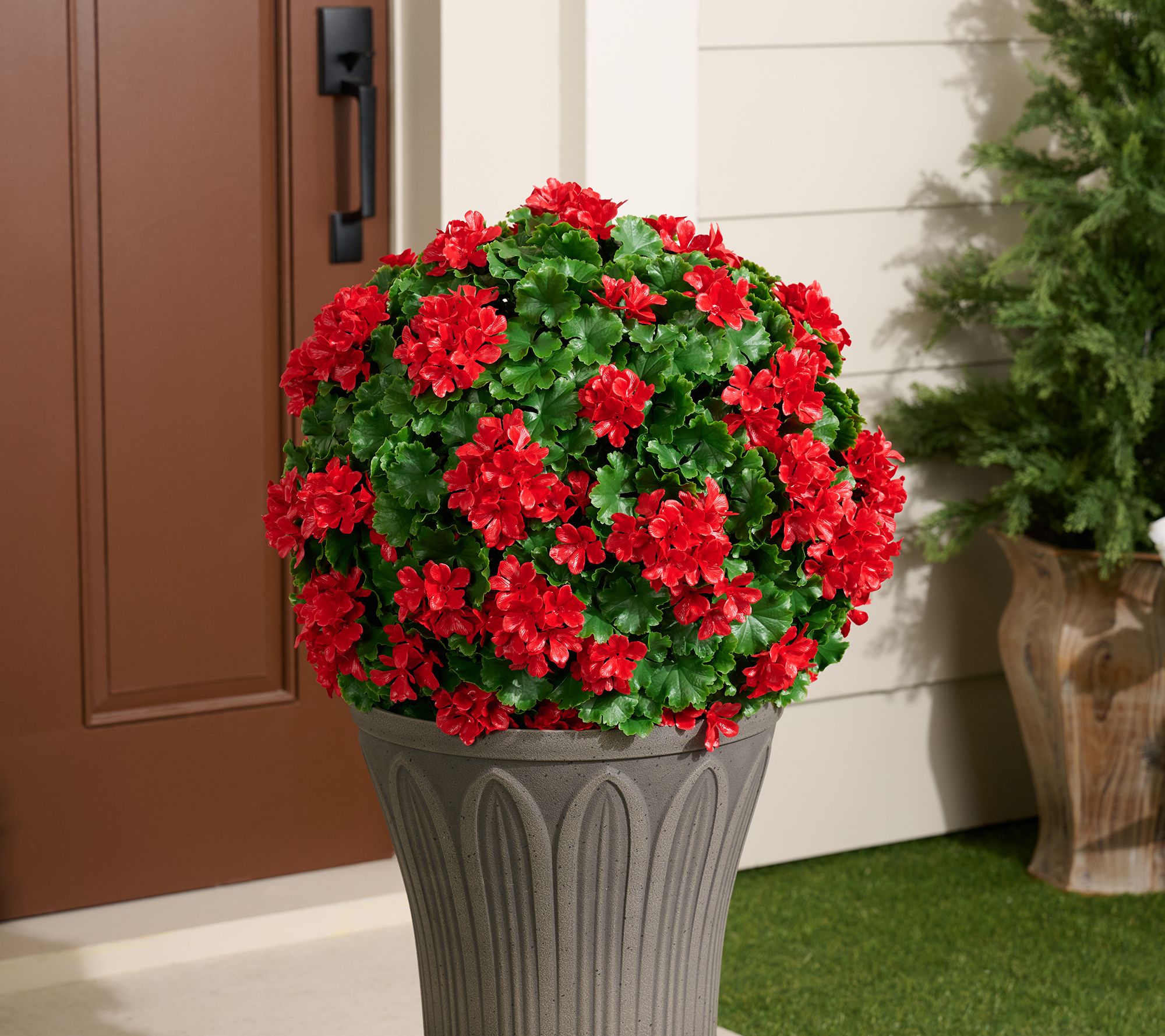 "As Is" Wicker Park 20" Oversized Indoor/Outdoor Faux Sphere