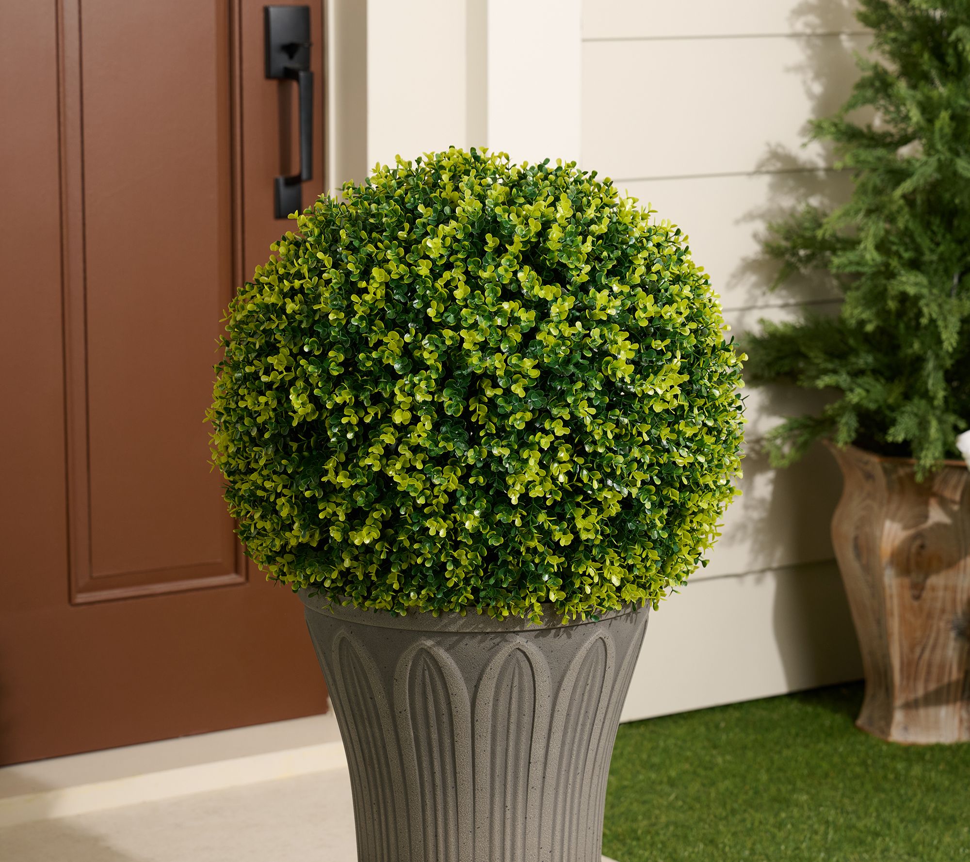 "As Is" Wicker Park 20" Oversized Indoor/Outdoor Faux Sphere