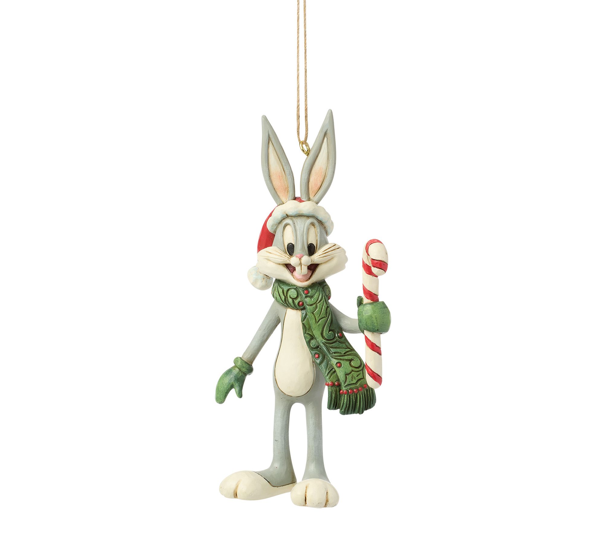 Jim Shore Looney Tunes Bugs Bunny Hanging Ornament 5.1in