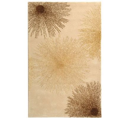 Soho 8'3" x 11' Abstract Handtufted Wool/Viscose Blend Rug