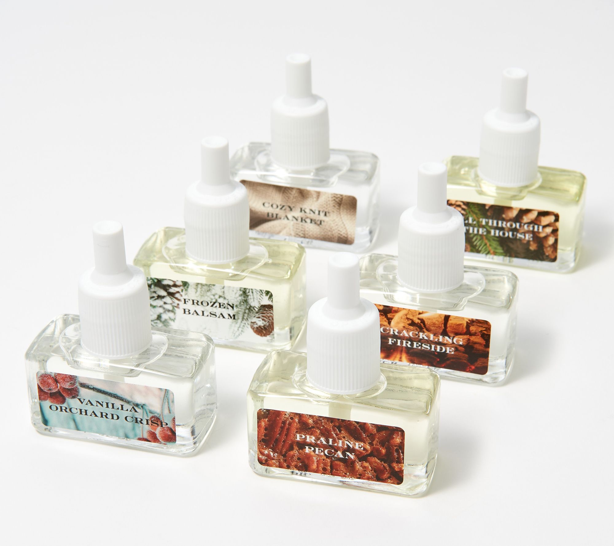HomeWorx by Harry Slatkin Set of 4 Scents of the Season Oil Refills