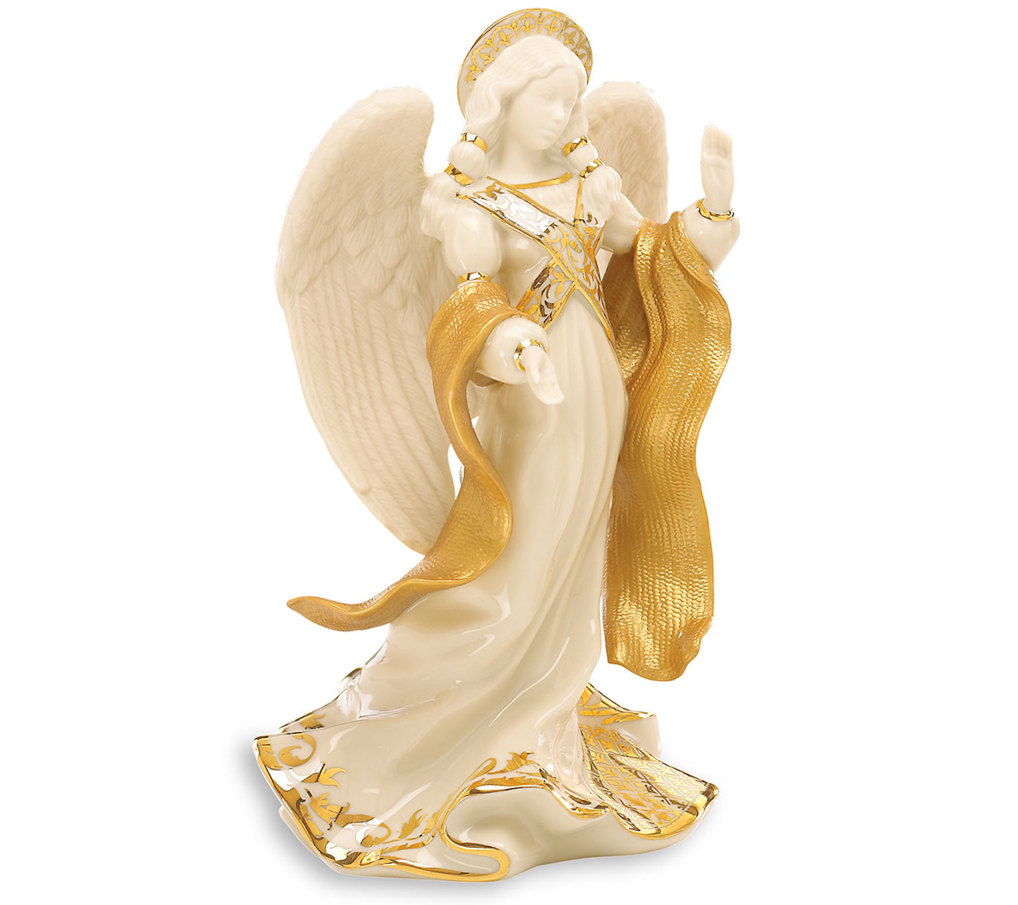 Lenox First Blessing Nativity Angel of Peace Fi urine