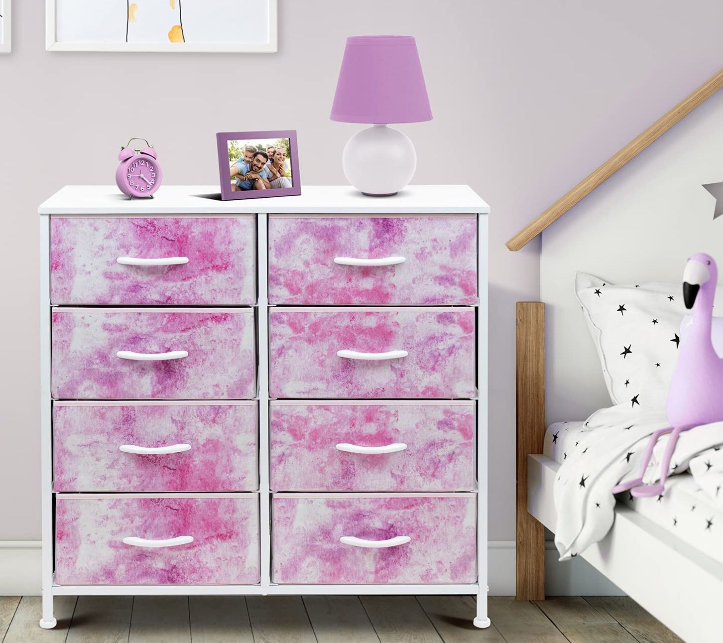 Sorbus 8 Drawer Storage Cube Dresser