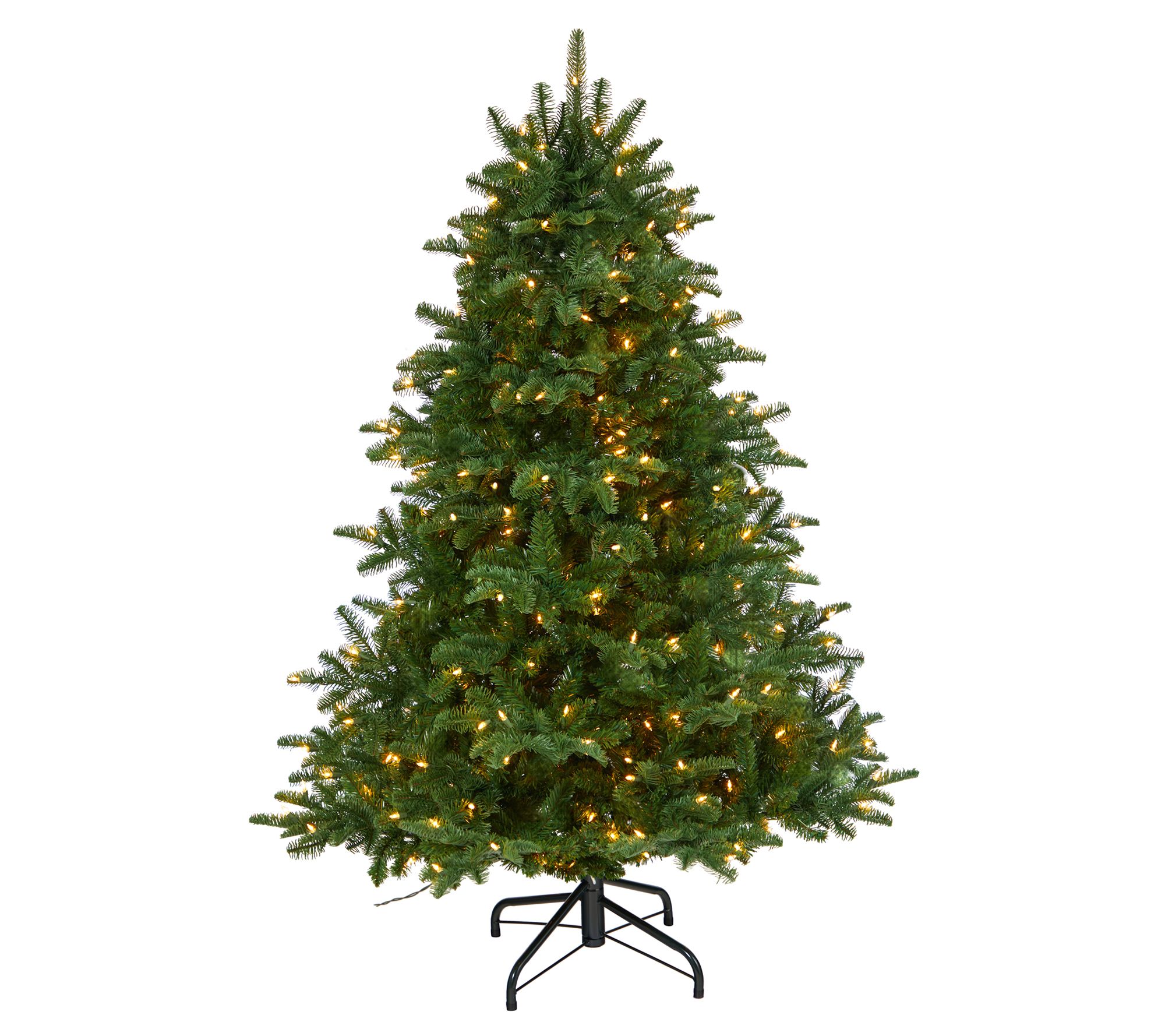 Nearly Natural 5' South Carolina Spruce Tree w/300 Lights - QVC.com