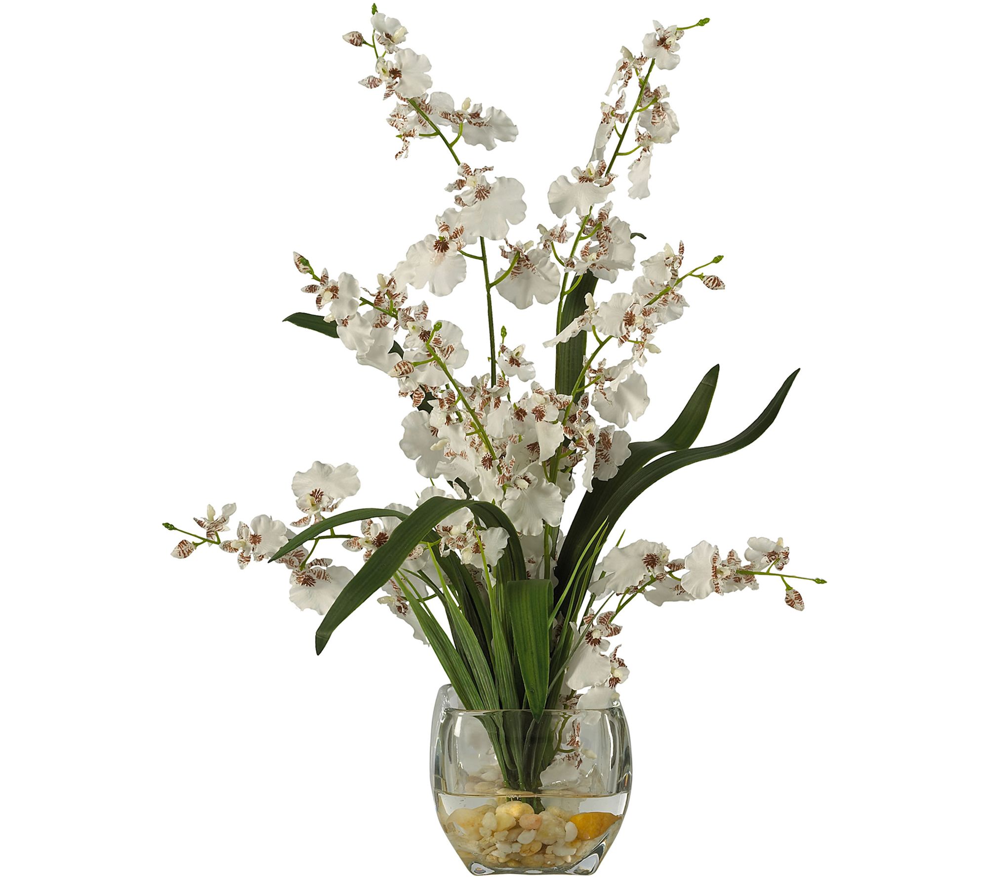 19" Orchid Silk Flower Arrangement by Nearly Natural