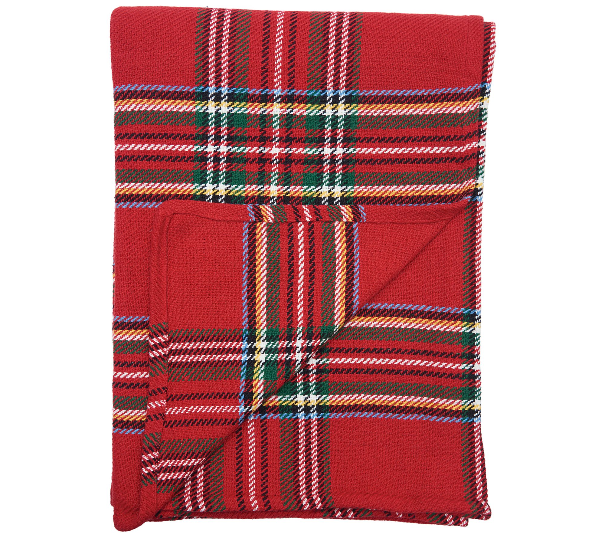 Arlington Plaid King Blanket by Valerie