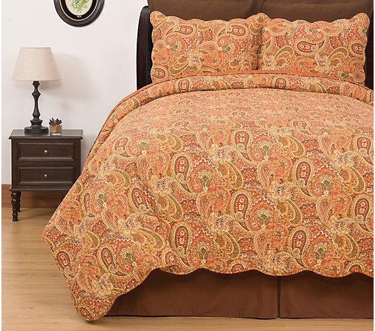 Tangiers King Quilt Set by Valerie