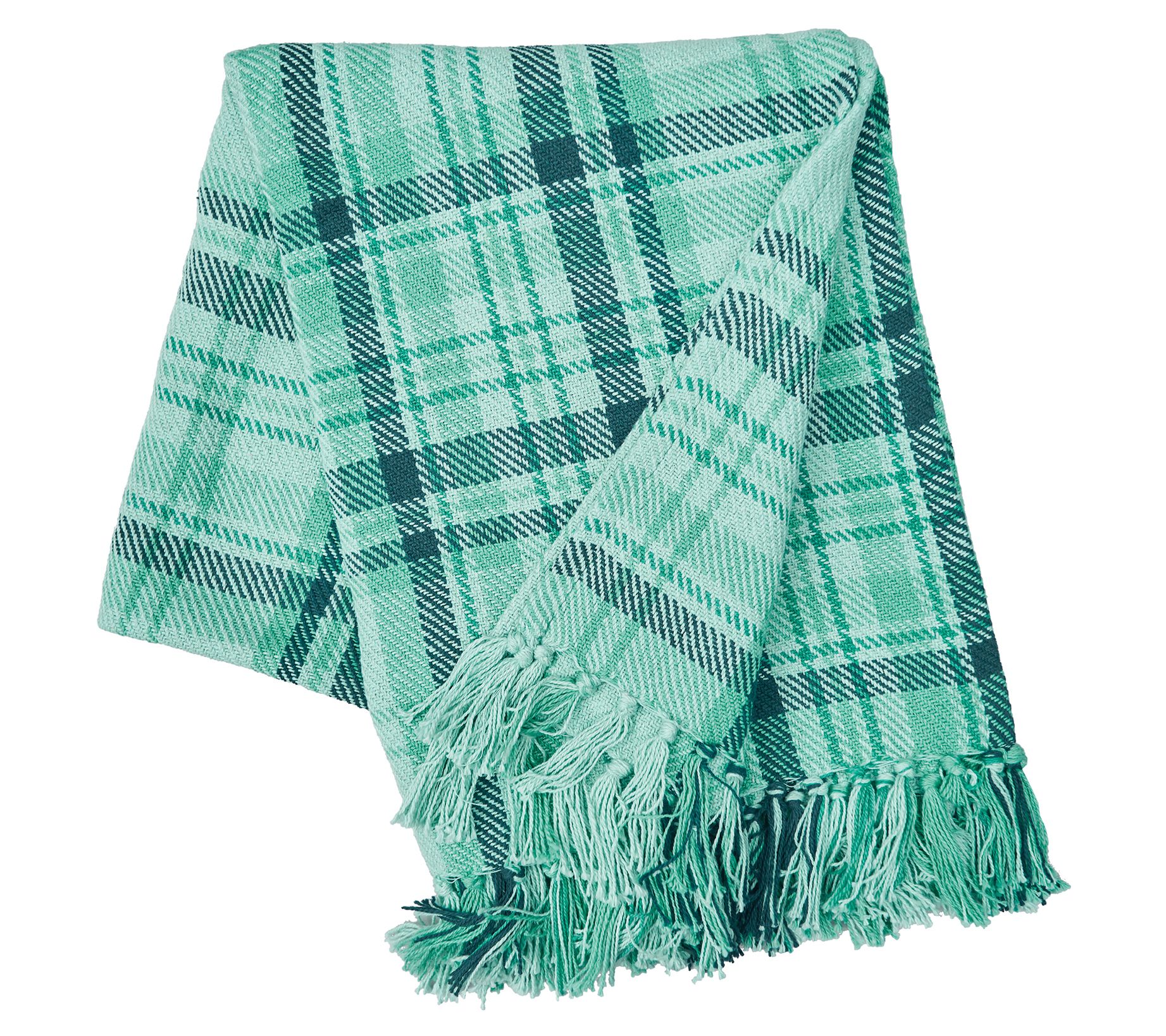 McKinley Plaid Throw by Valerie