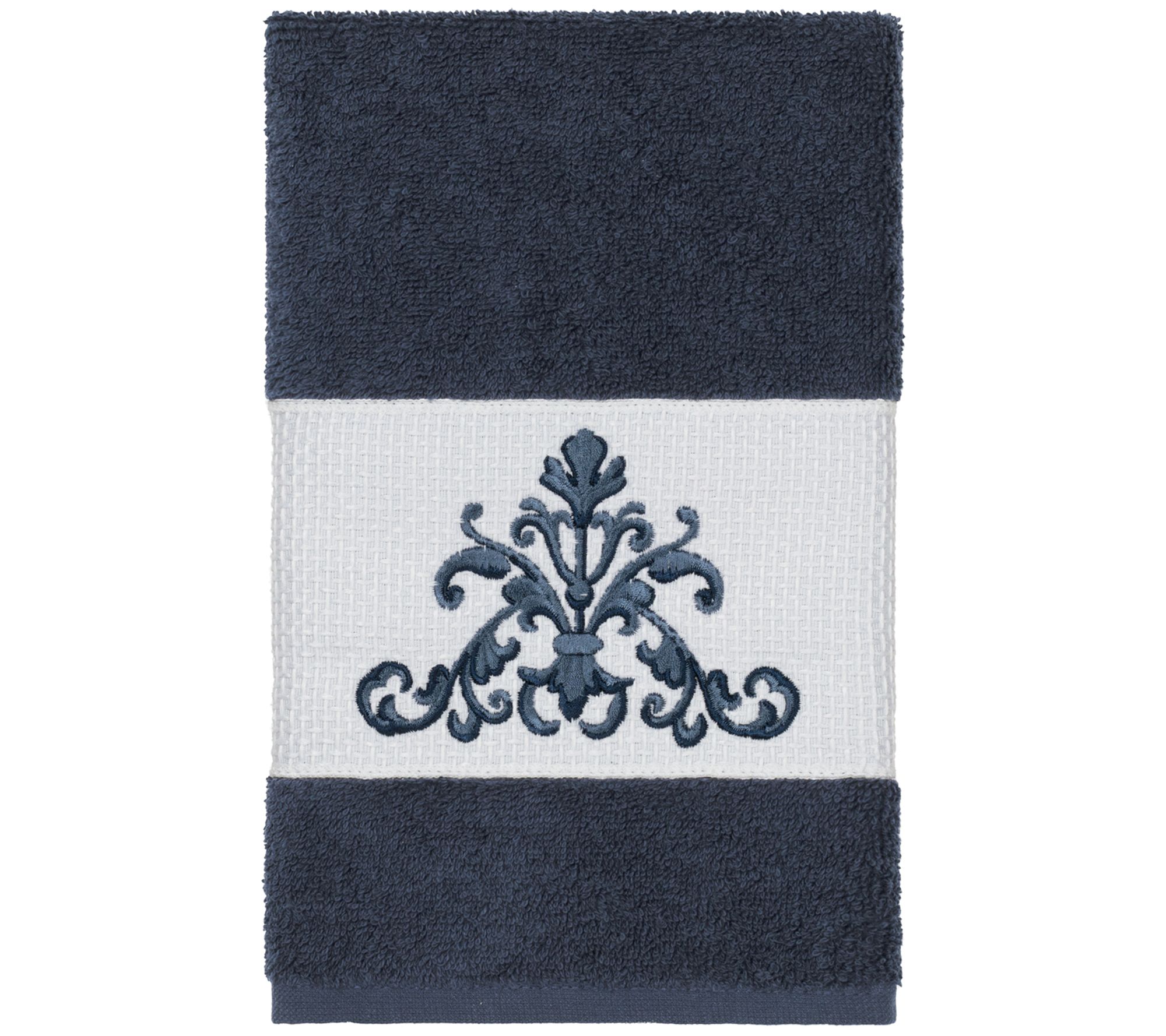 Linum Home Textiles Scarlet Embellished Hand Towel