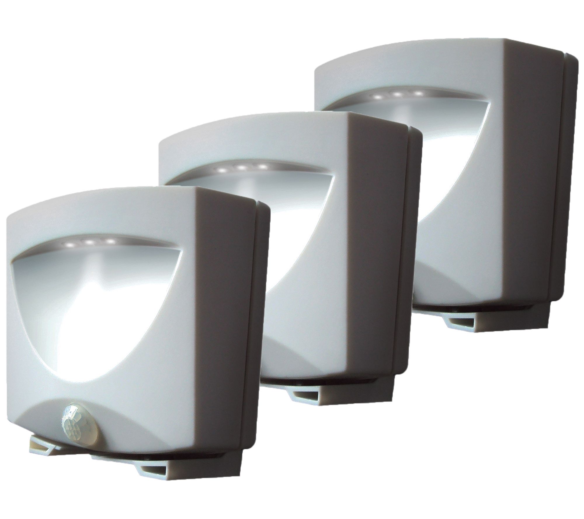 MAXSA 3 Pc Battery-Power Motion-Activated Outdoor Night-Light
