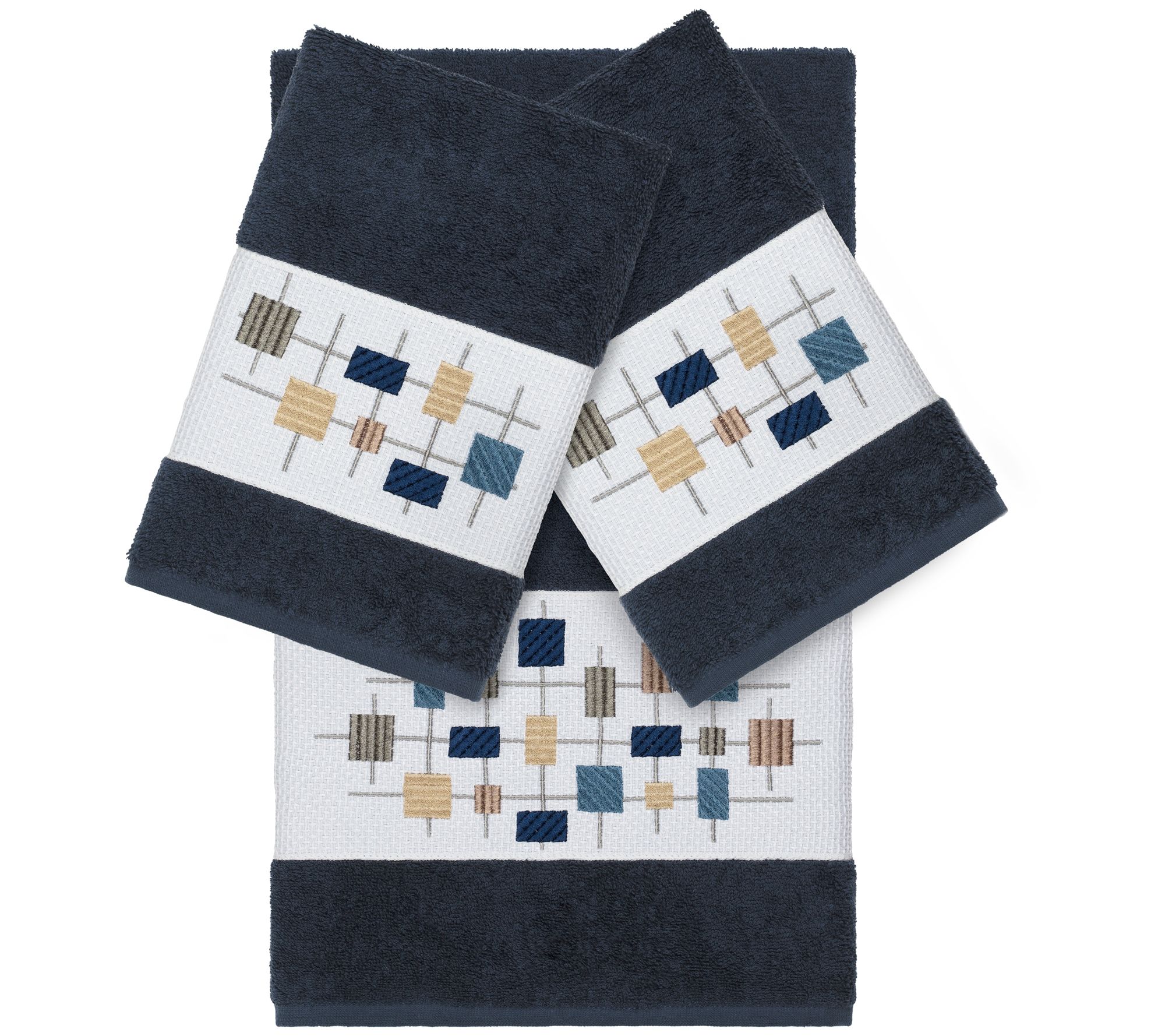Linum Home Textiles Khloe 3PC  Towel Set
