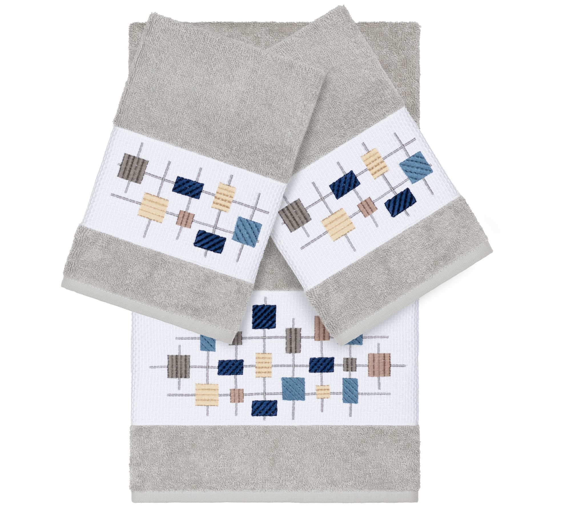 Linum Home Textiles Khloe 3PC  Towel Set