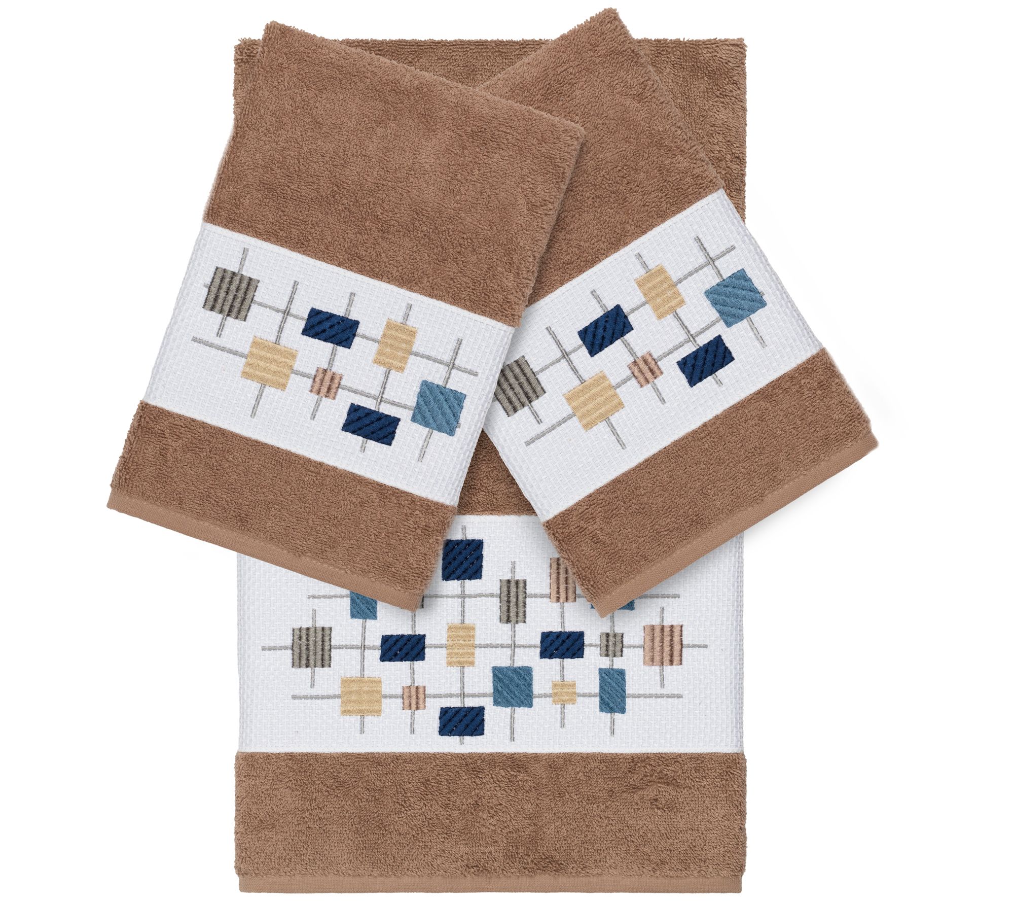 Linum Home Textiles Khloe 3PC  Towel Set