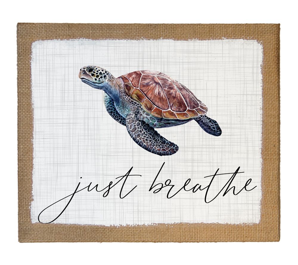 Just Breathe Canvas By Sincere Surroundings