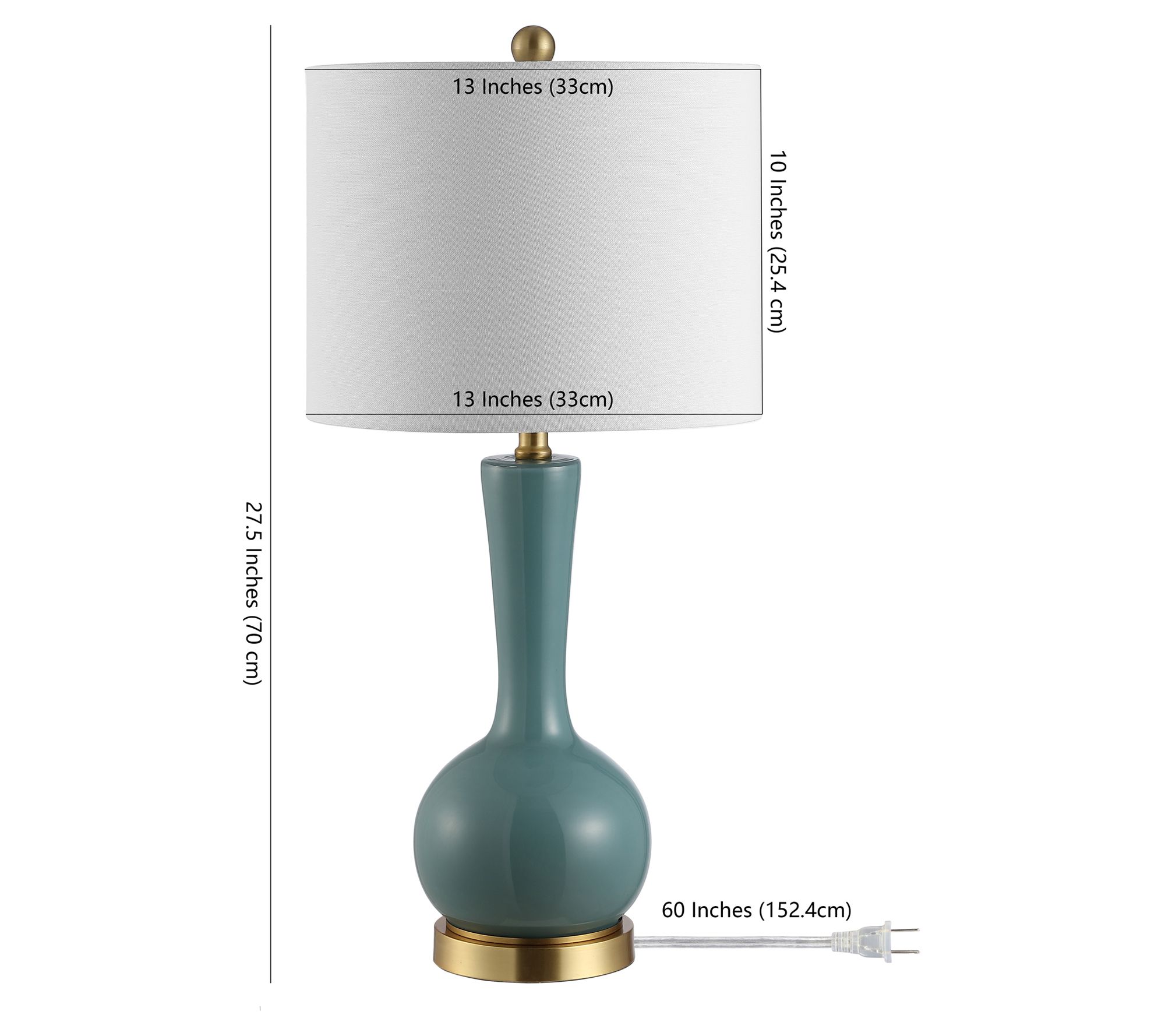 Safavieh Gaetna Table Lamp - QVC.com