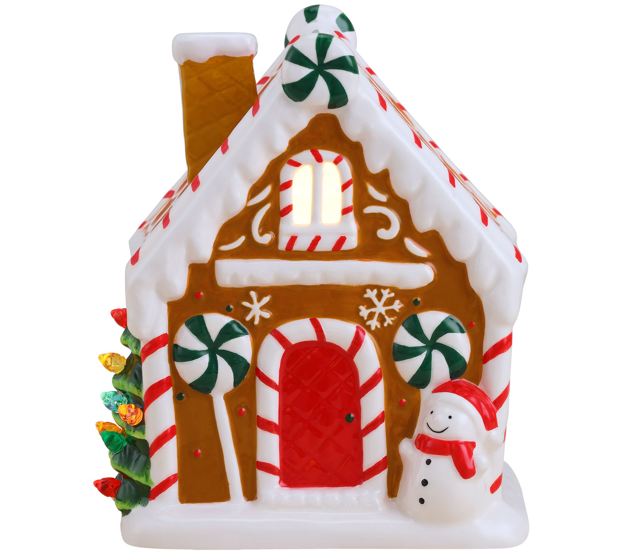 Mr. Christmas 7" Nostalgic Ceramic Lit Gingerbread House