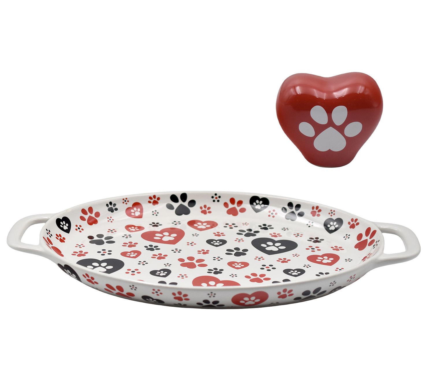 Temp-tations Seasonal Special Edition Oval Deep Dish Giving Plate