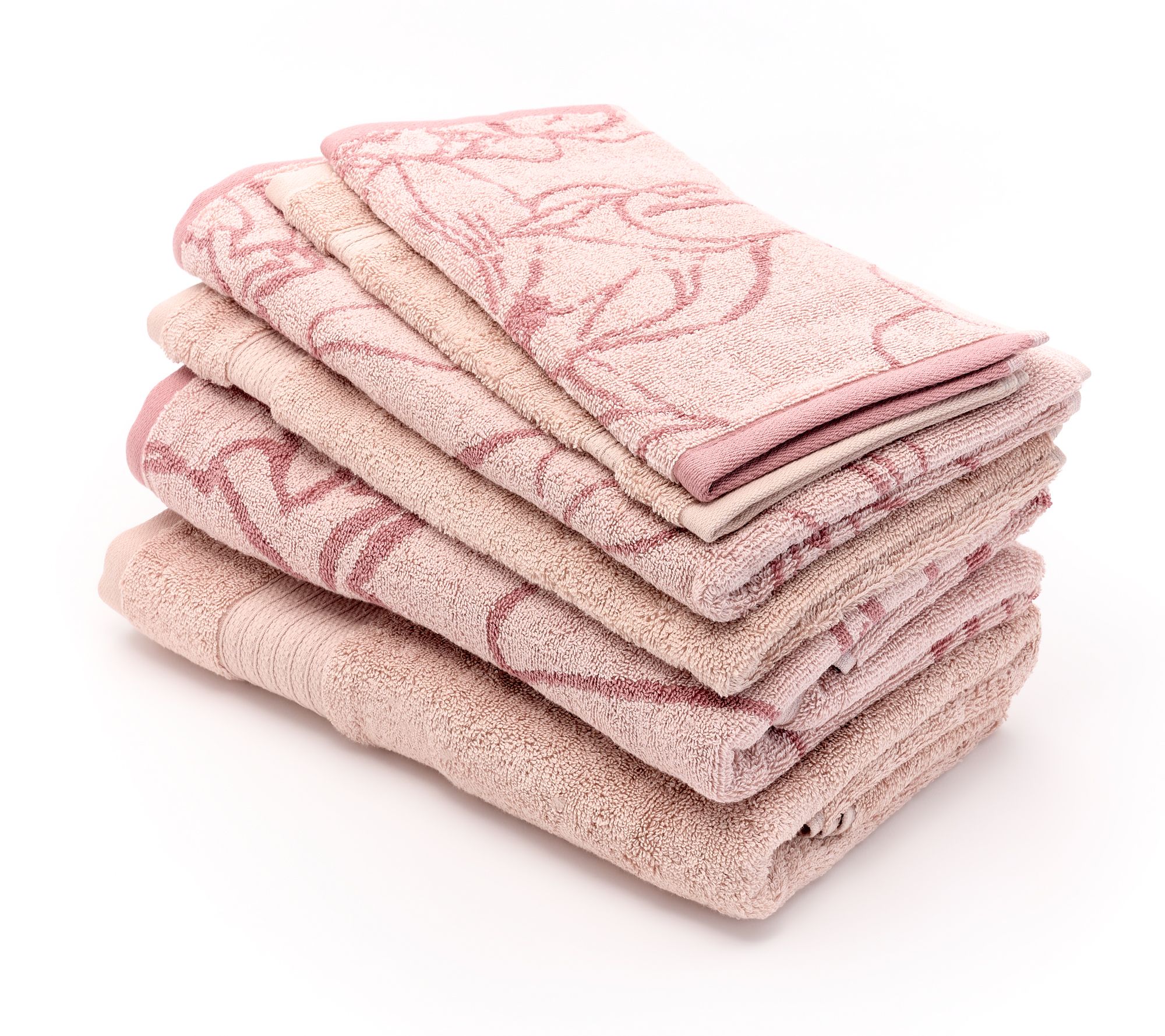 Northern Nights 6-pc Floral Jacquard Towel Set