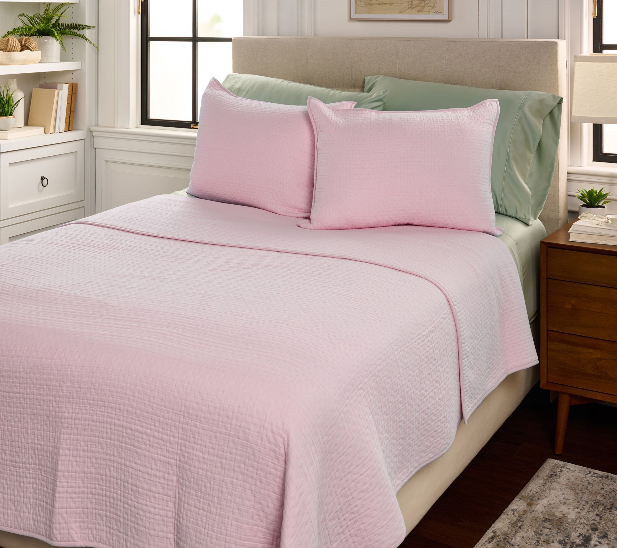 Northern Nights Triple Layer Cotton Blanket & Sham Set - Queen