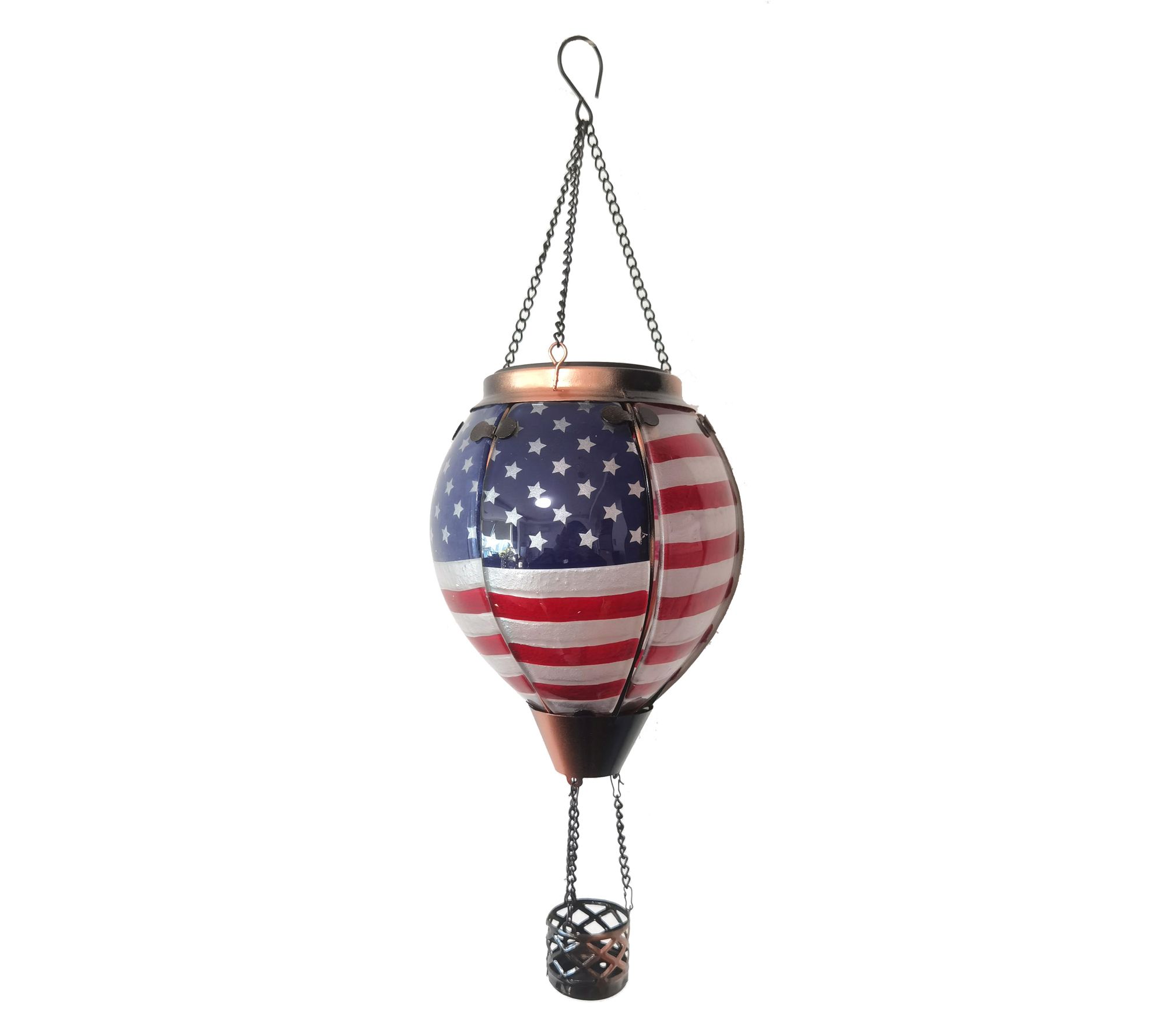 Backyard Expressions Solar-Powered Hot Air Balloon Lights