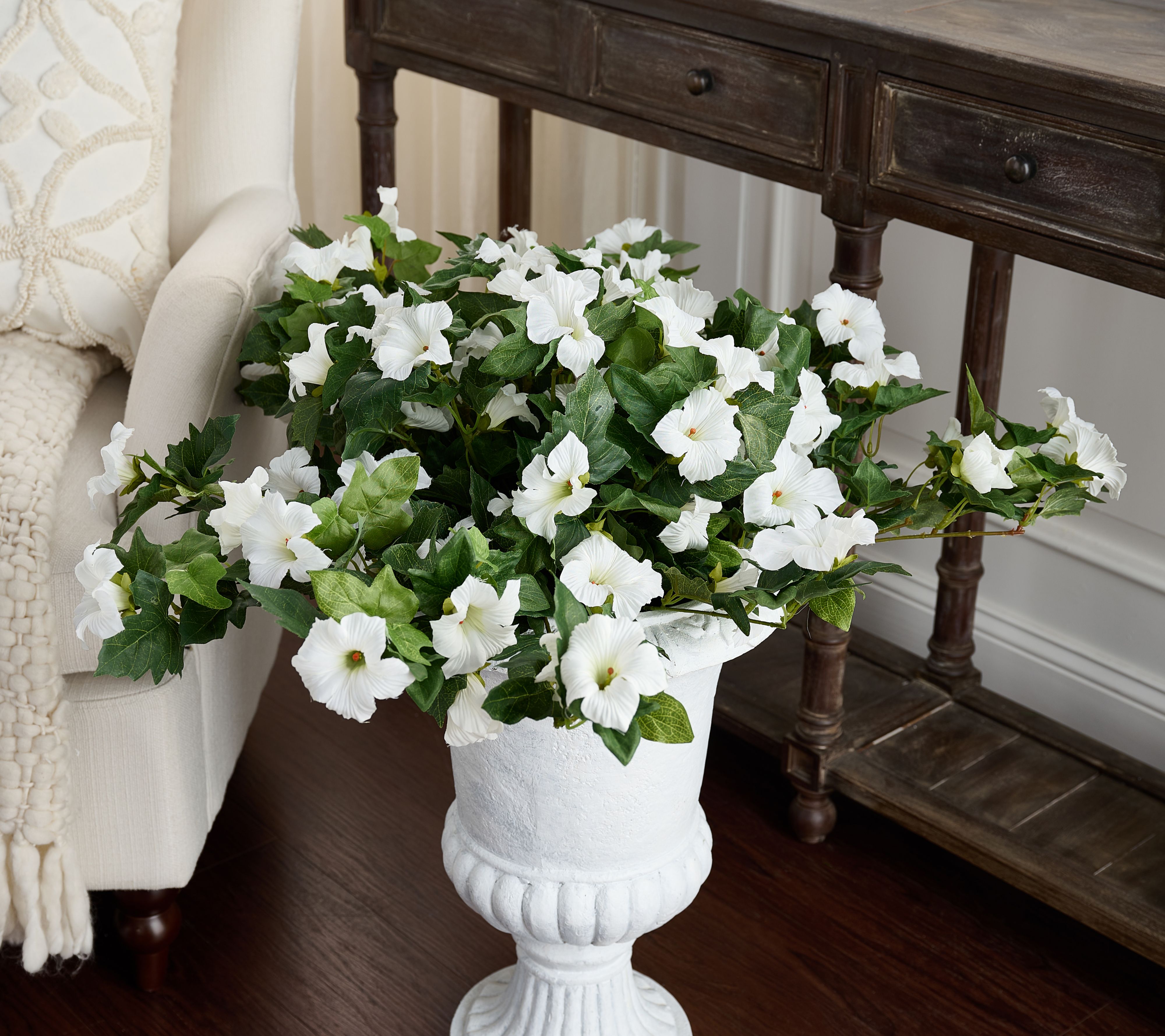 "As Is" Indoor/ Outdoor Petunia Urn Filler by Valerie