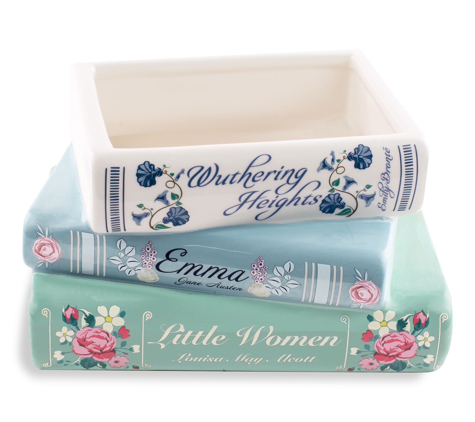  Steel Mill & Co. Stacked Books Planter