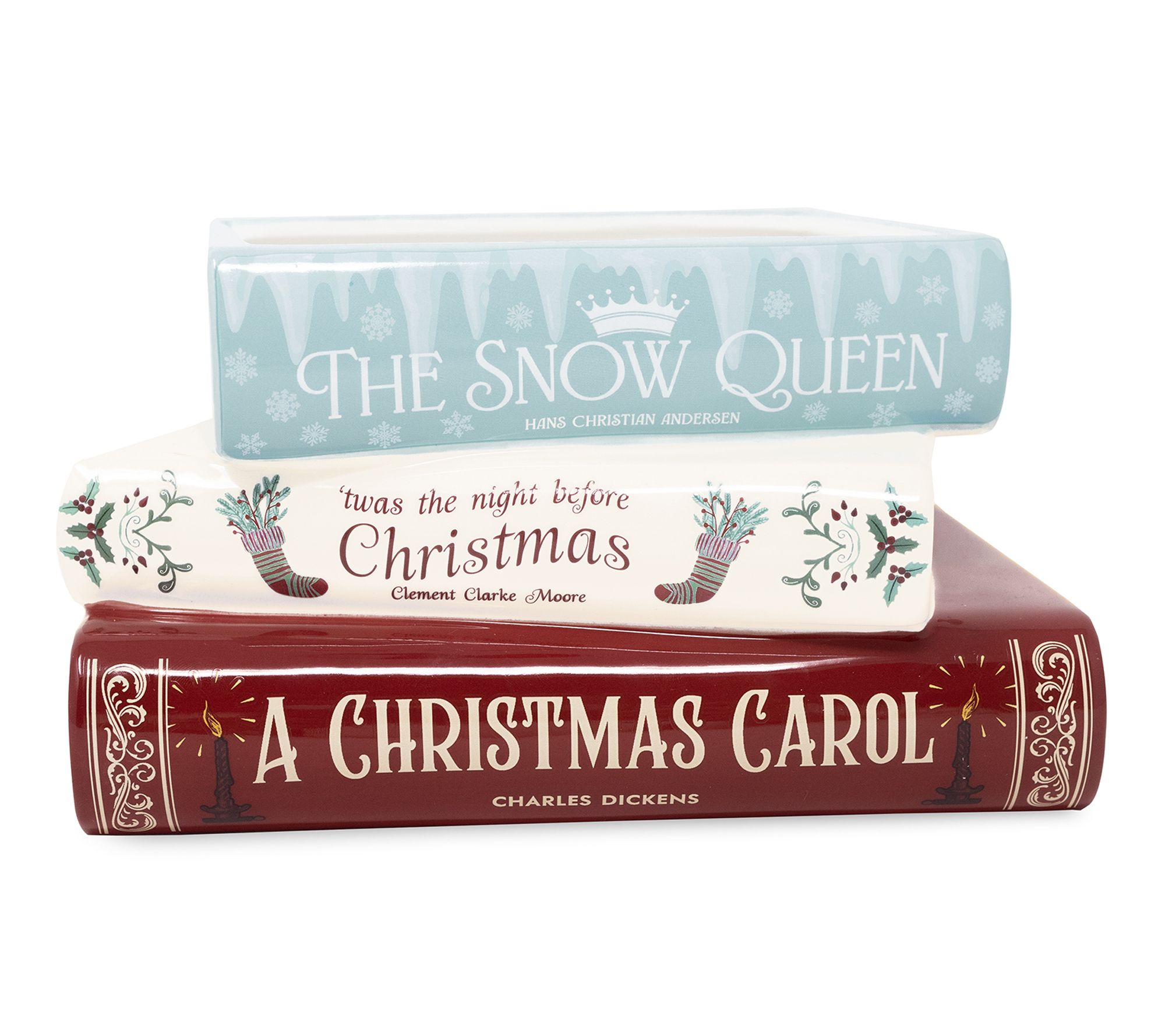 Steel Mill & Co. Stacked Books Planter