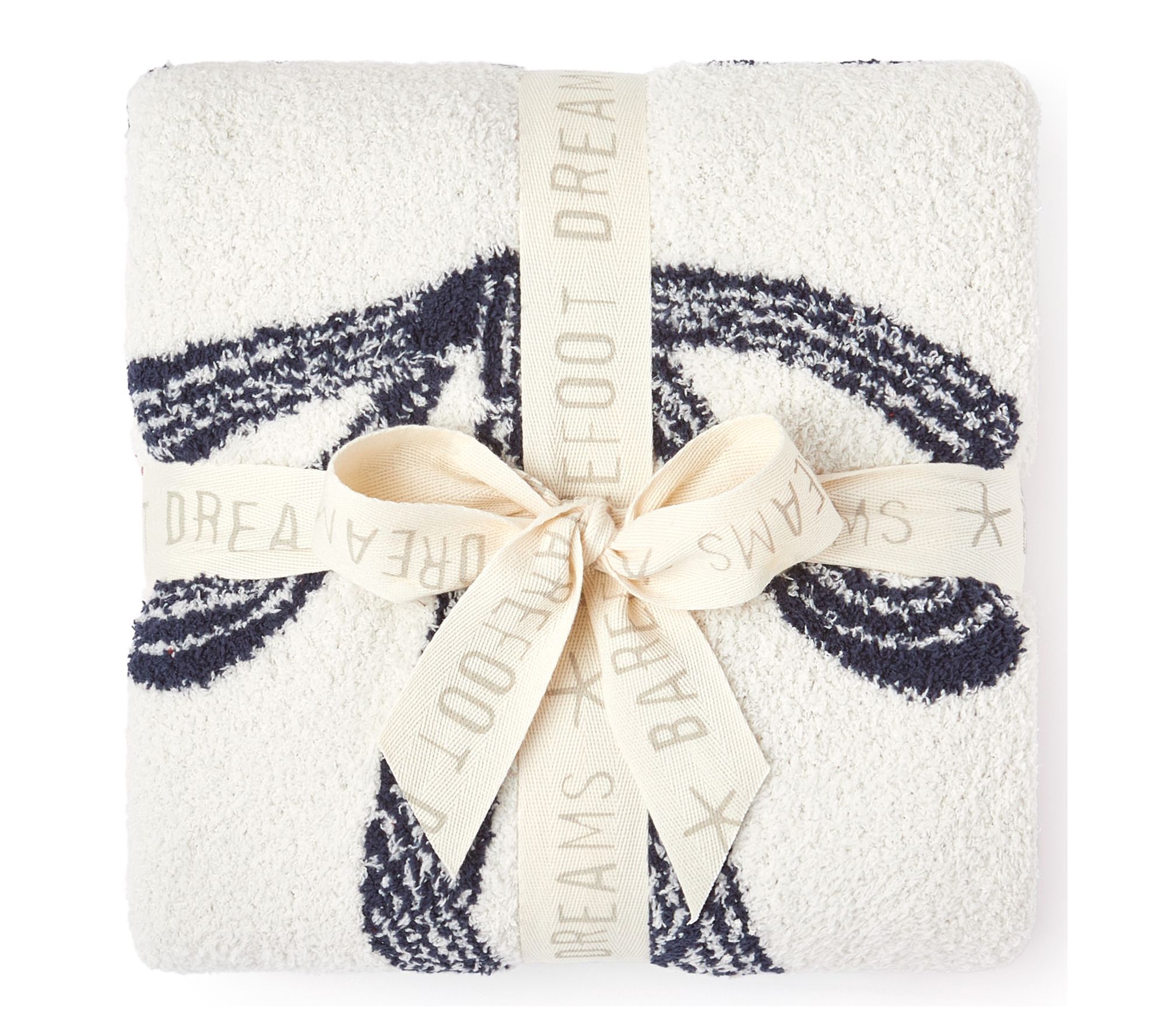 Barefoot Dreams CozyChic Ma Cherie Stroller Blanket 30 x 40