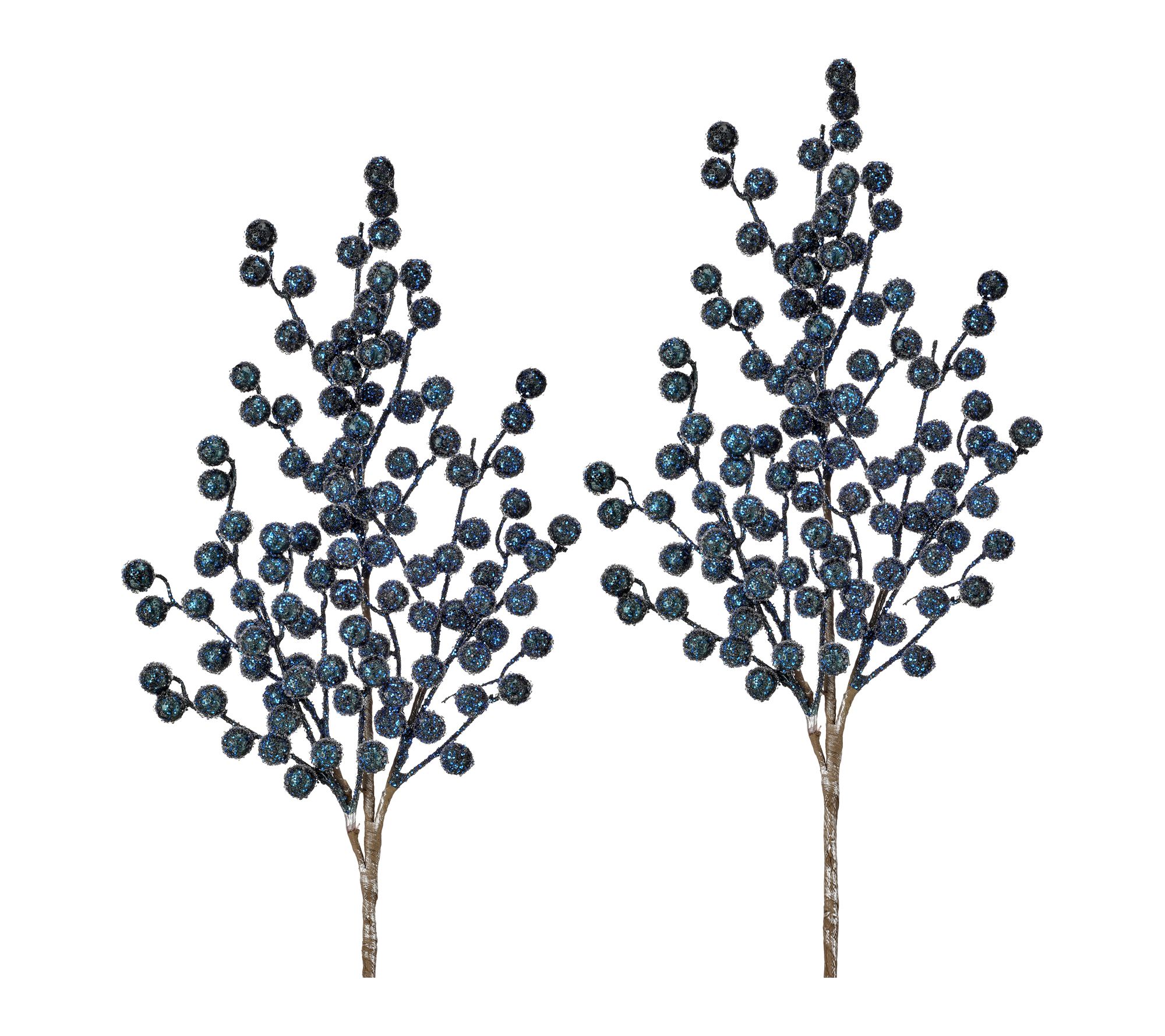29" Beaded Berry Spray Set of 2 by Valerie