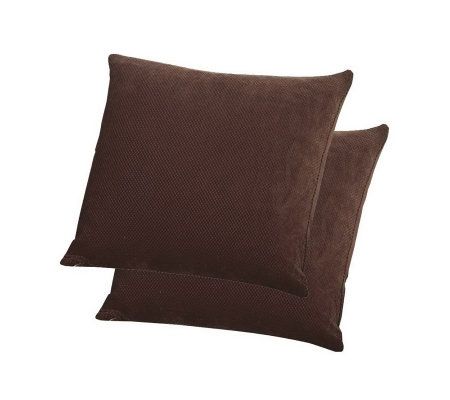 Sure Fit Stretch Pique 18 Pillows Set Of 2 Page 1 Qvc Com