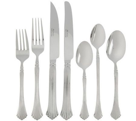 Elite Stonehenge 20-Piece Black 18/10 Stainless Steel Flatware Set (Service for 4)