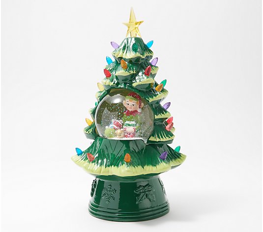 Mr. Christmas Nostalgic Tree Snow Globe