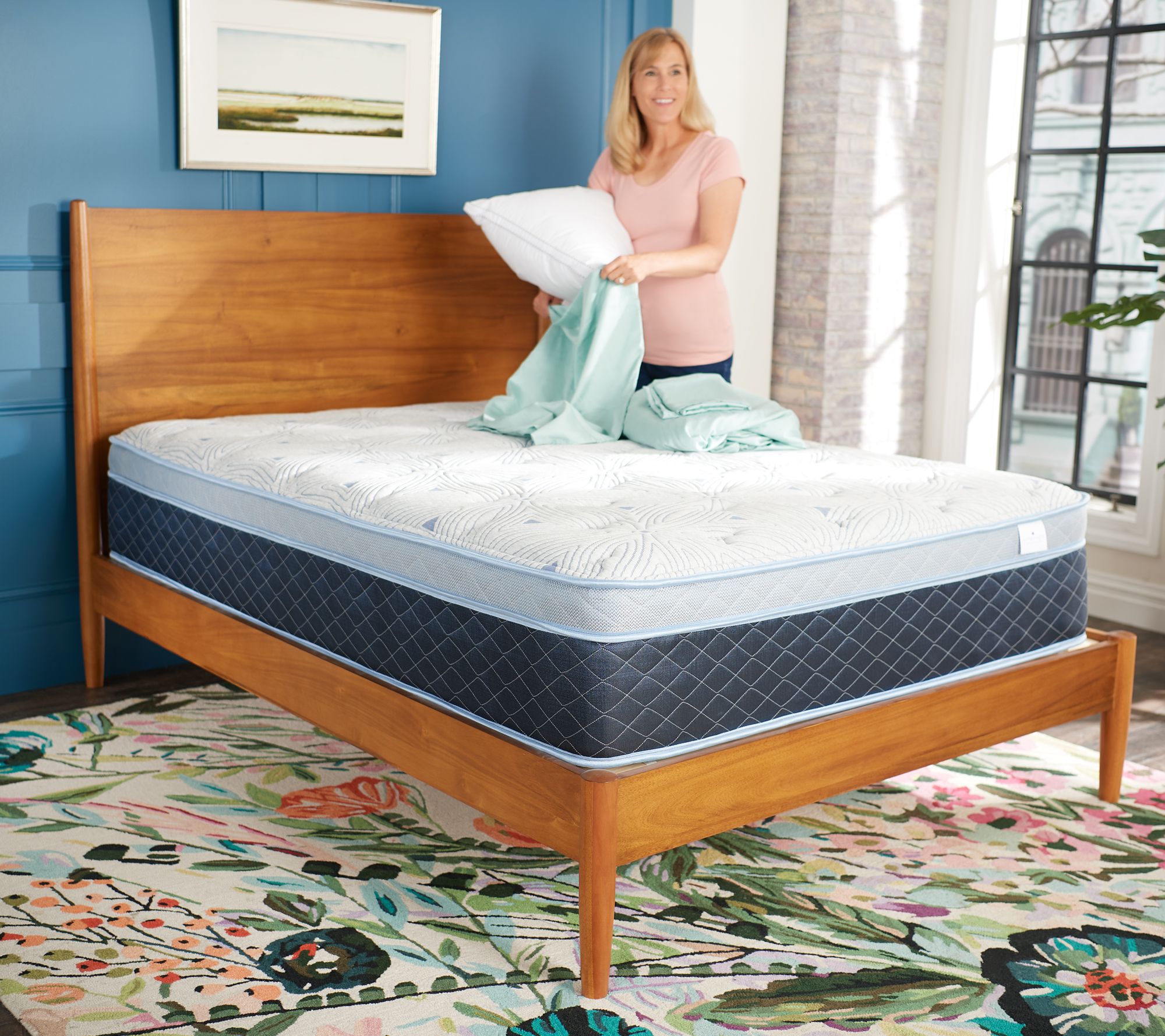 Northern Nights 13″ Easton Luxe Eurotop Hybrid Mattress – Queen