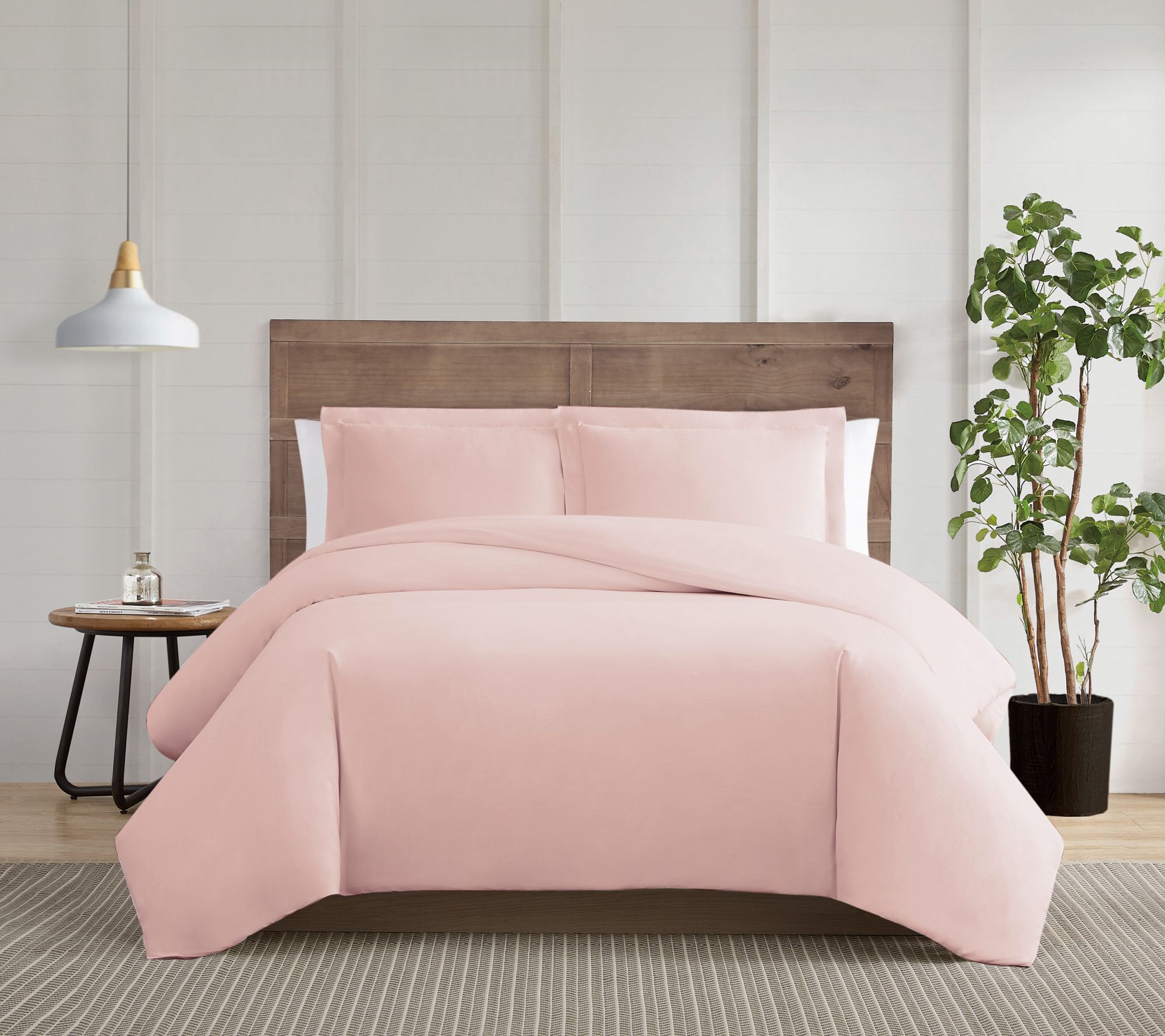 Truly Calm Silver Cool 3-Piece Full/Queen DuvetCover Set