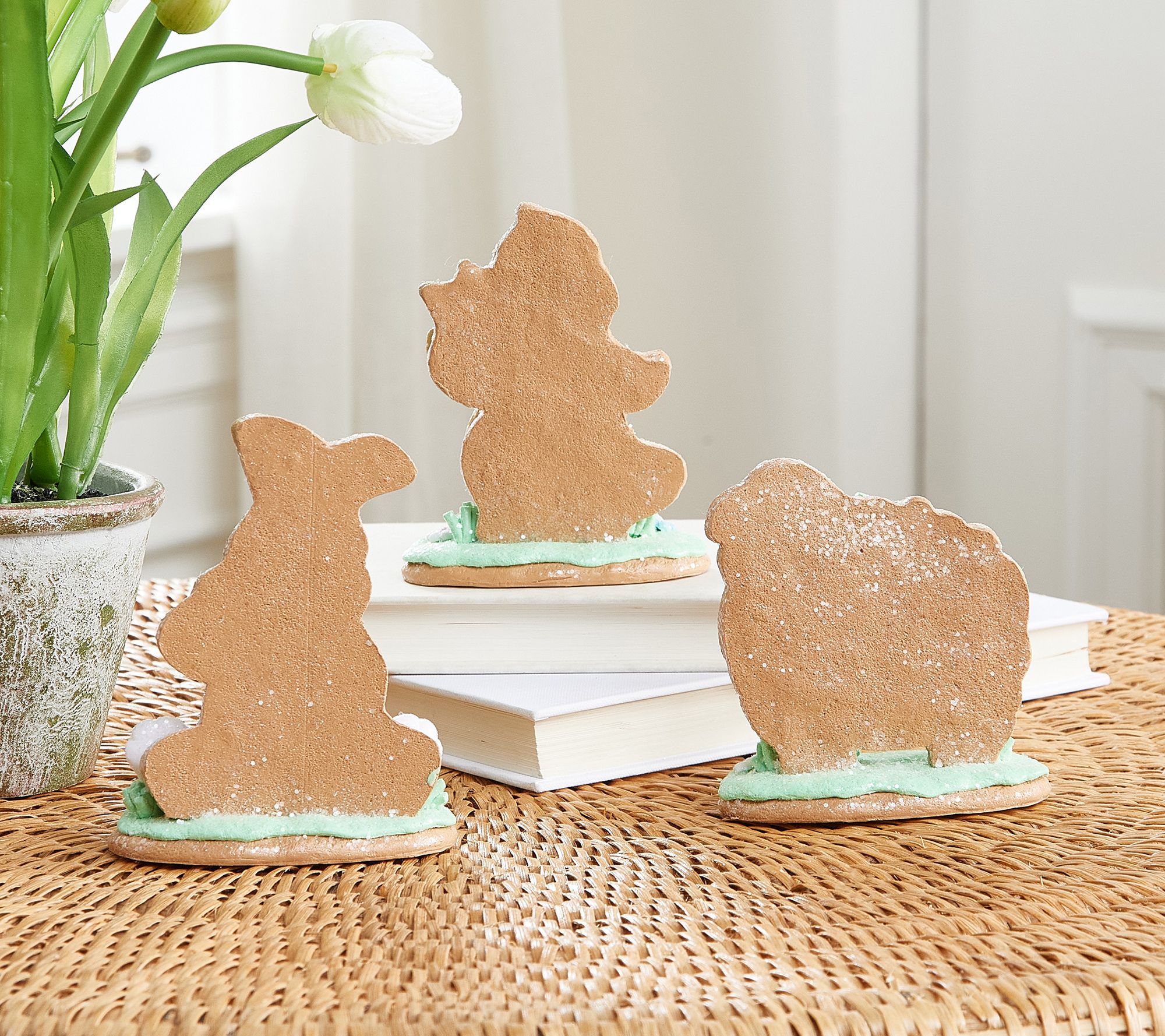 Set of 3 Easter Cookie Figures by Valerie