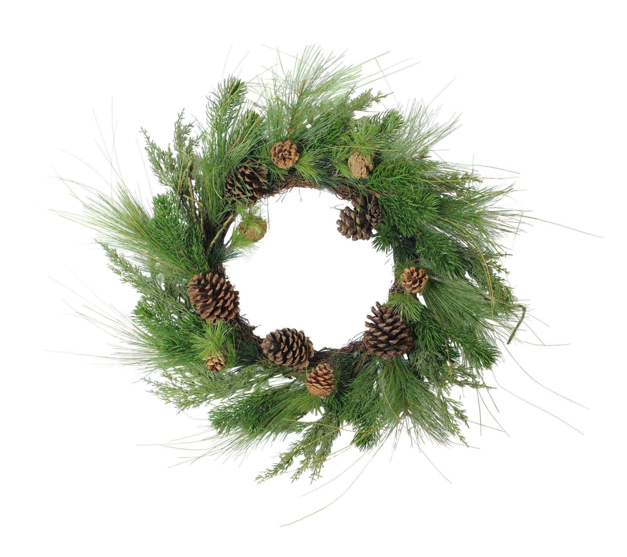 Northlight Classic Wreath w/Pinecones