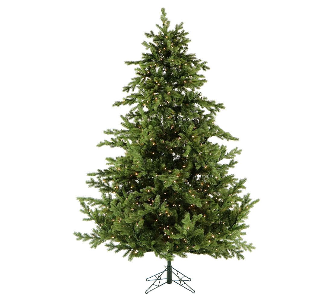 Fraser Hill Farm 9' Foxtail Pine Clear Prelit Christmas Tree