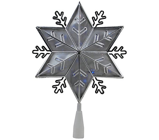 Northlight 6-Point Snowflake Christmas Tree Topper