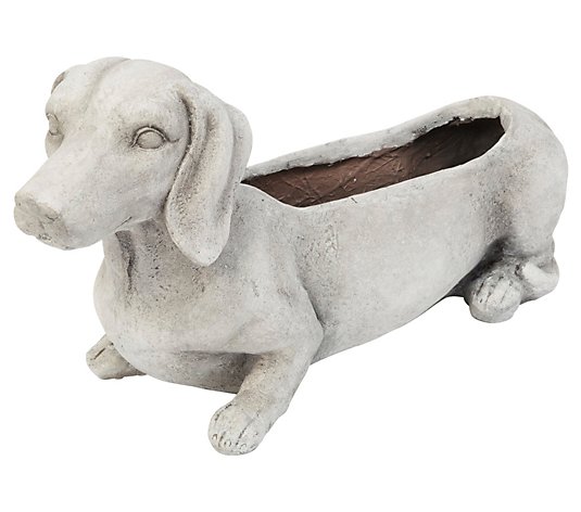 Magnesium Dog Planter by Gerson Co.