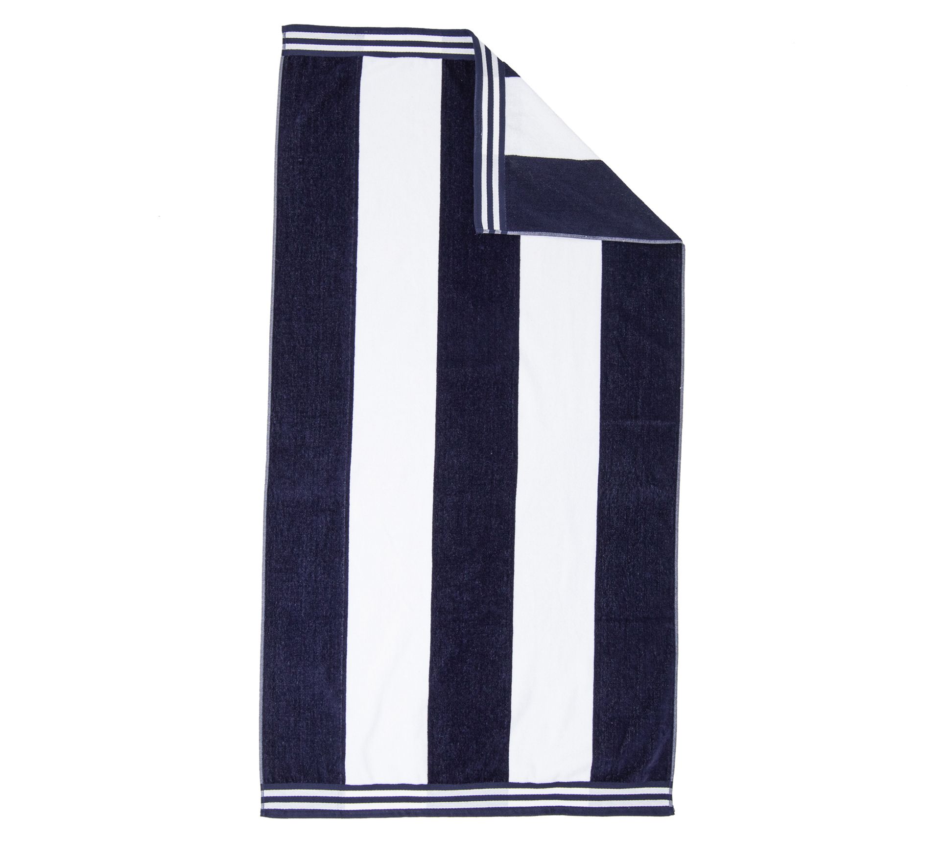 Superior Cotton Cabana Stripe Absorbent BeachTowel
