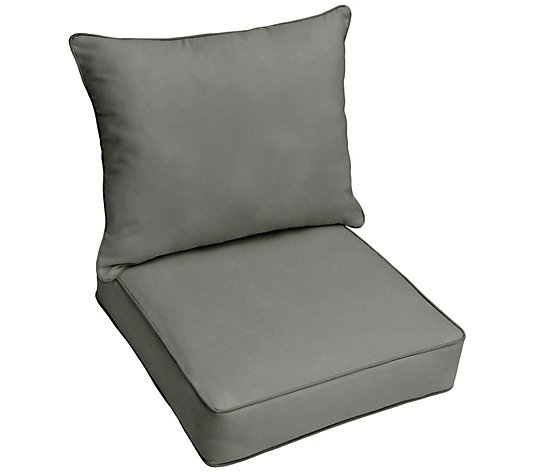 Sunbrella Deep Seating Pillow and Cushion Set25x25x5